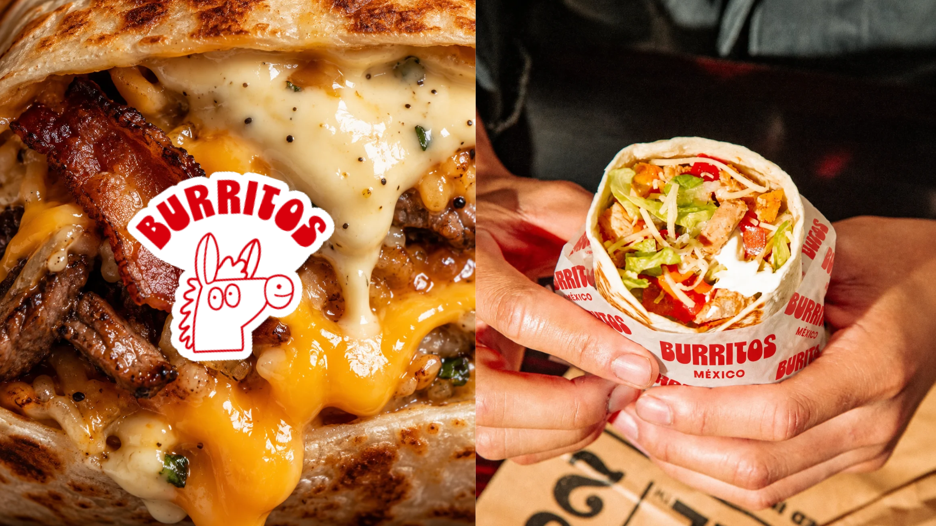 Burritos México restaurant brand concept