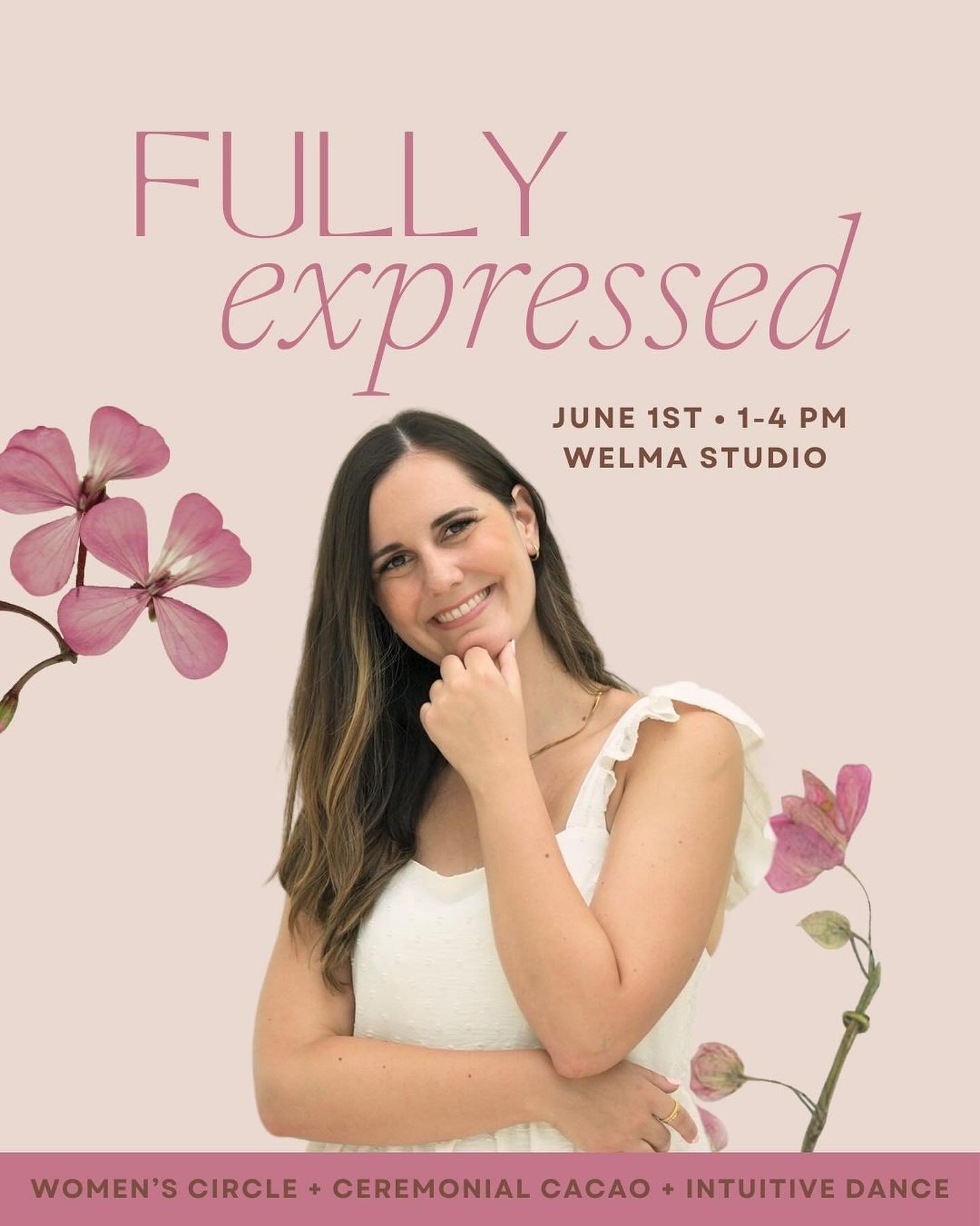 💌 You&rsquo;re invited! I&rsquo;ll be hosting FULLY EXPRESSED - a beautiful experience where you&rsquo;ll be guided through a portal of emotional processing in a safe space.⁠
⁠
You&rsquo;ll release any dense energies that are no longer serving you a