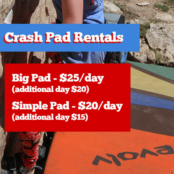 In need of a crash pad for your outdoor bouldering adventures? We've got you covered! Rent a crash pad from our gear shop! Reminder: Organic pads are 10% for members. Grab one today and get outside!! ☀️

#BetaBoulderingGym #flagstaffaz #arizona #flag