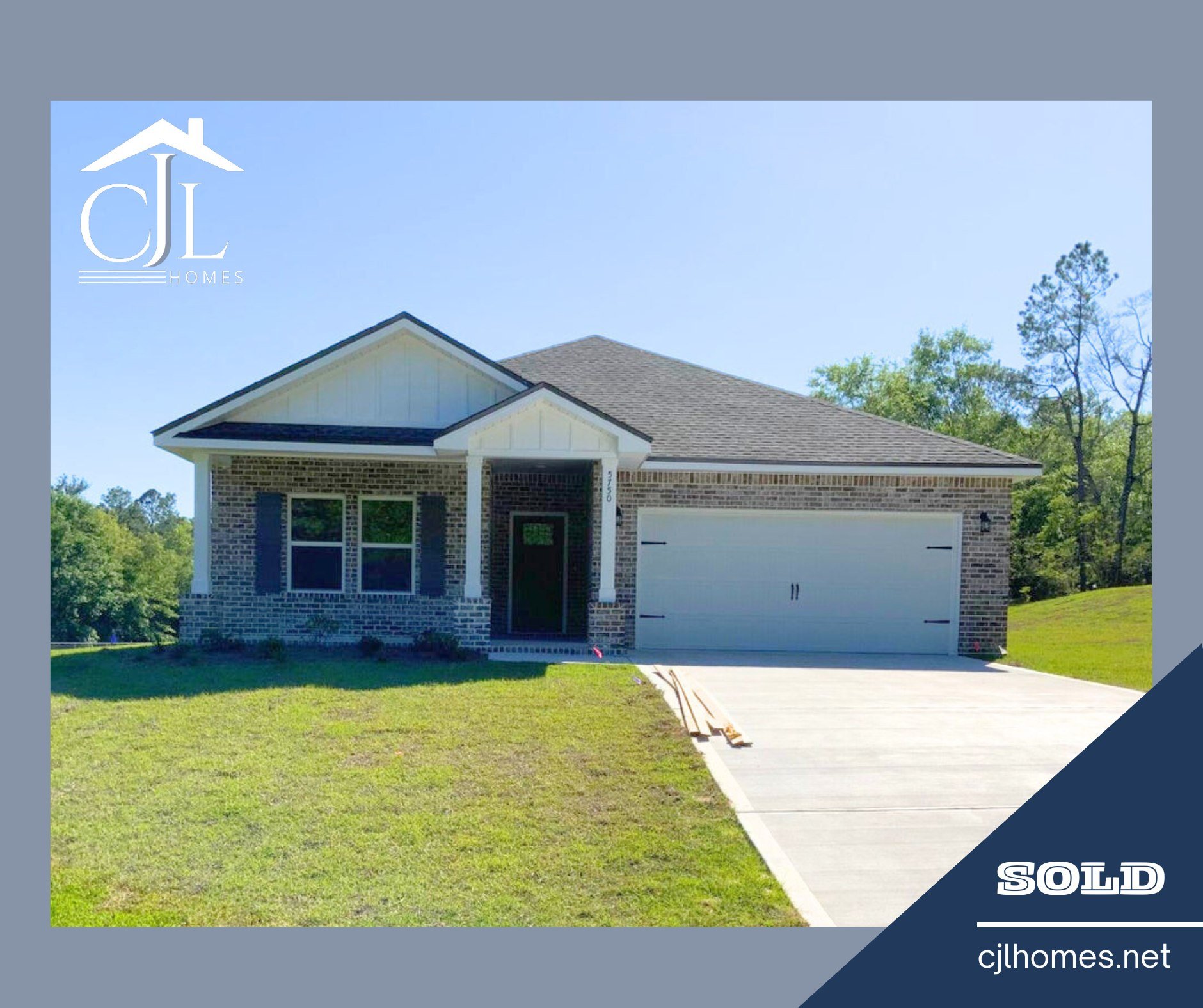 🏡 **SOLD!** 🎉

🌟 Residential Detached Single Family - **SOLD**
💰 Price: $295,000
📍 Address: 5750 Wayne Rogers Road, Crestview, FL 32539

🛏️ 3 Beds | 🛁 2 Baths | 🏡 Craftsman Style | 📐 1 Story | 🏗️ Year Built: 2024
📏 SqFt(Htd/Cooled): 1,500 