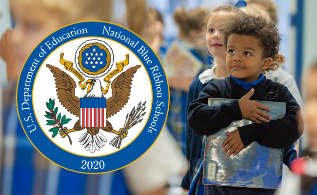 Christian Academy has been nationally recognized as a Blue Ribbon School