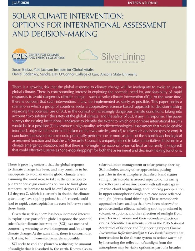 Reports — SilverLining