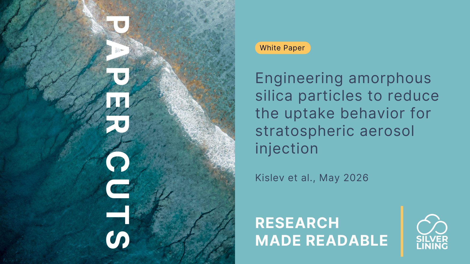 009 | Engineering a Particle for the Stratosphere