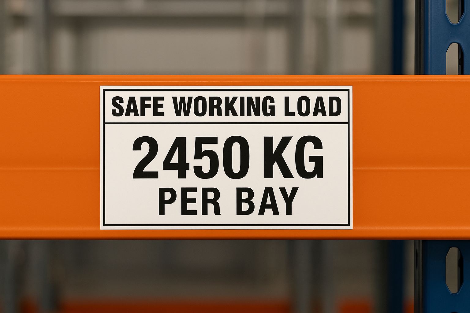 Understanding Safe Working Load (SWL) Signs for Pallet Racking