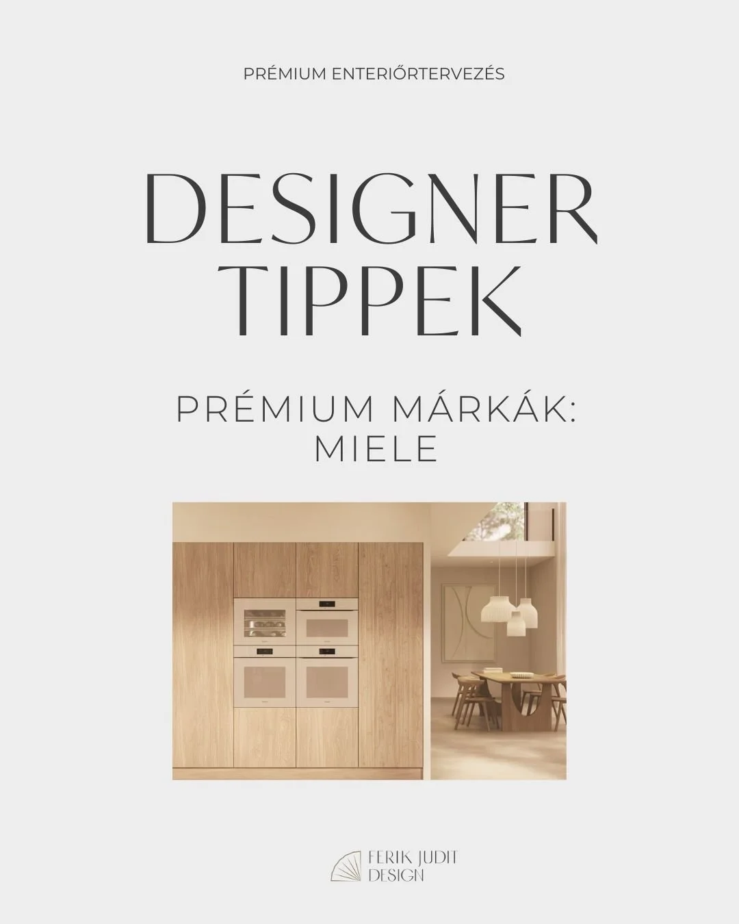 DESIGNER TIPPEK

A Miele konyhai k&eacute;sz&uuml;l&eacute;keit az időt&aacute;ll&oacute; teljes&iacute;tm&eacute;nyre tervezt&eacute;k: az innovat&iacute;v &eacute;s fenntarthat&oacute; megold&aacute;sok időtlen diz&aacute;jnnal p&aacute;rosulnak - 