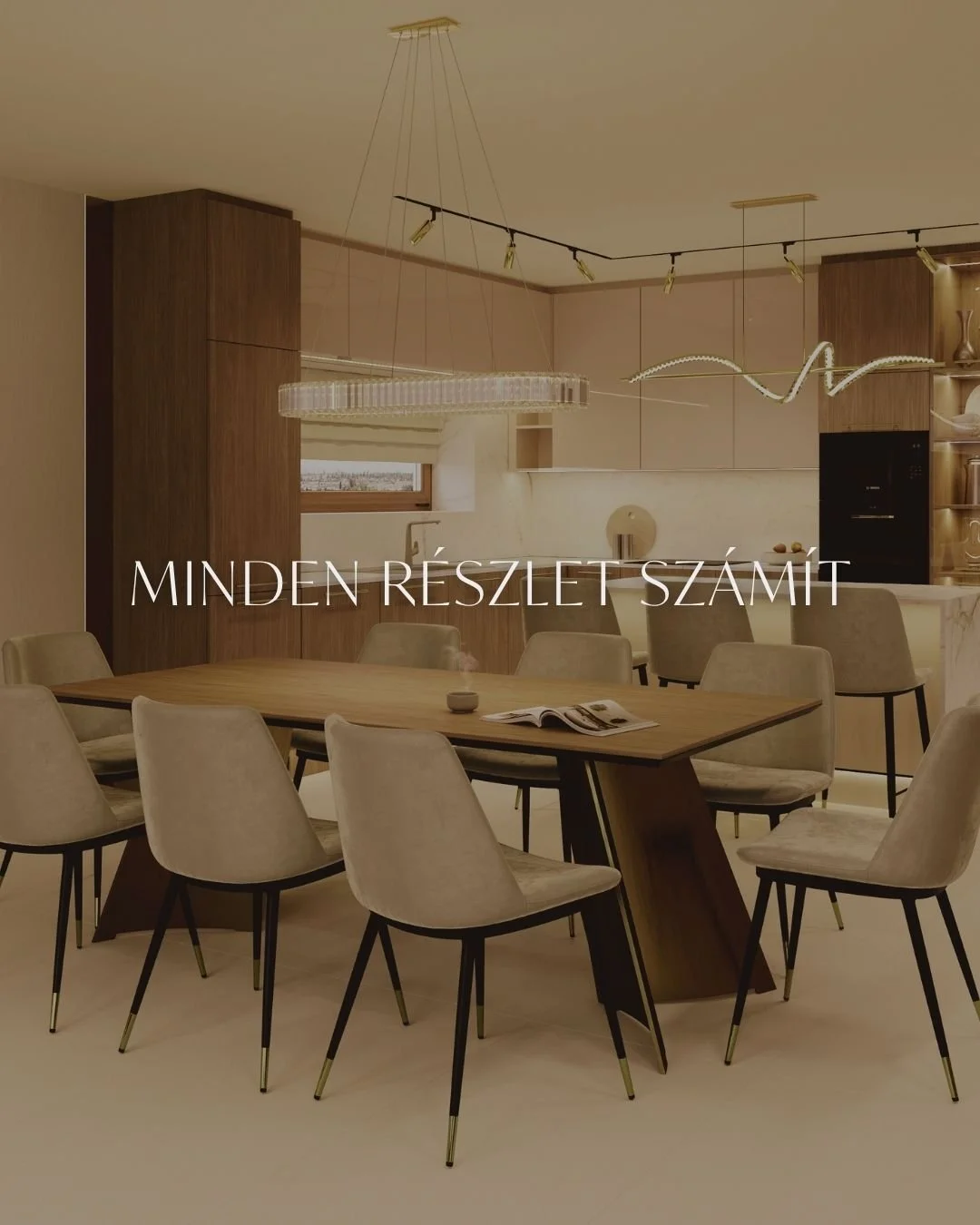 MINDEN R&Eacute;SZLET SZ&Aacute;M&Iacute;T

A pr&eacute;mium enteriőr nem felt&eacute;tlen&uuml;l l&aacute;tv&aacute;nyos első pillant&aacute;sra. 
Sokszor a r&eacute;szletekben, a j&oacute; ar&aacute;nyokban, az anyagok minős&eacute;g&eacute;ben &ea