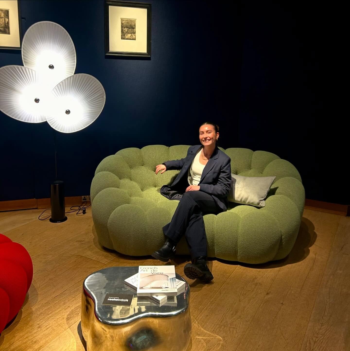My first collaboration project - Collaborating with @rochebobois during Classic Week and the annual @christiesrealestate seminar and party. I want one of these sofas in my flat…