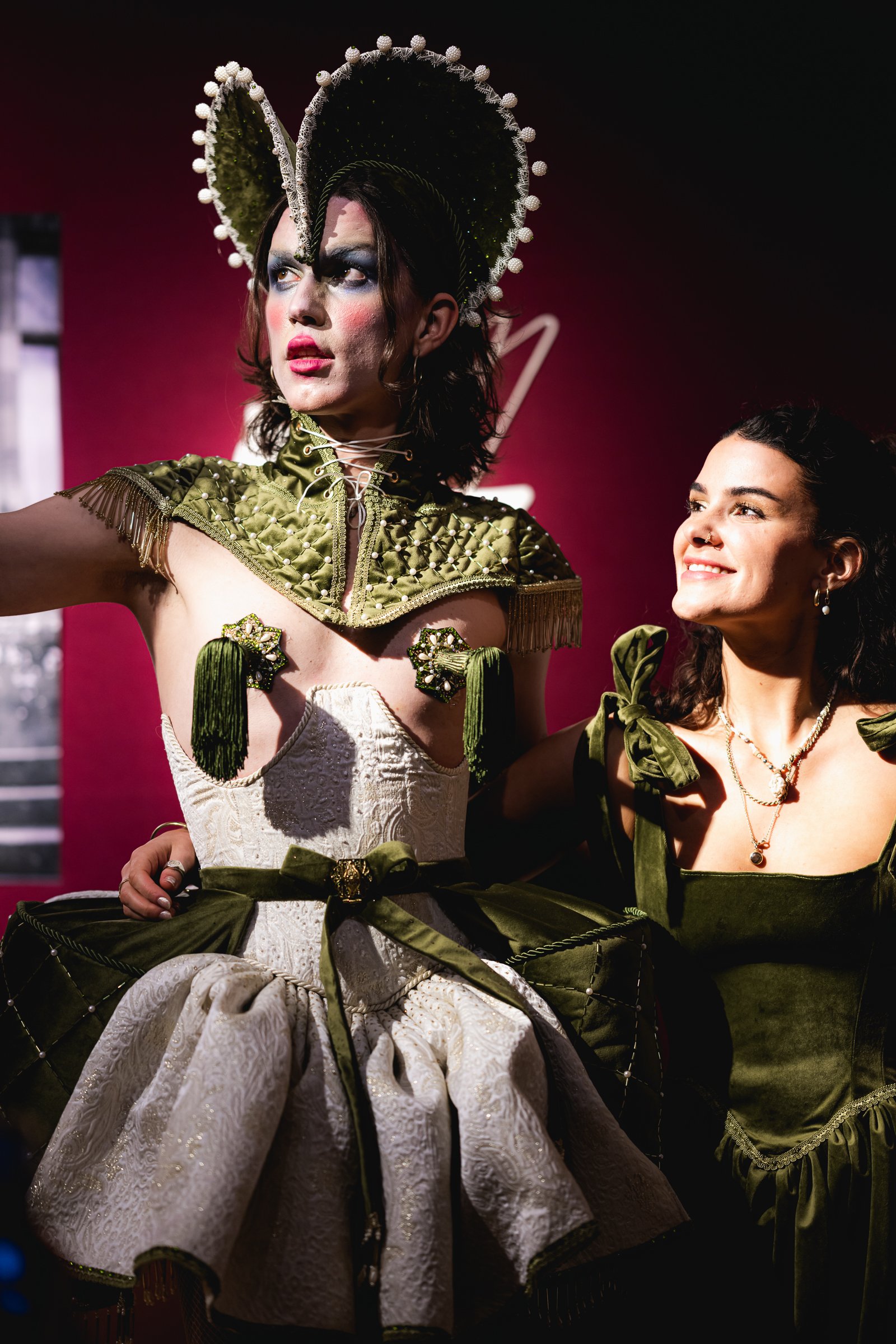 Poppy Du Boulay and Fizz Sinclair