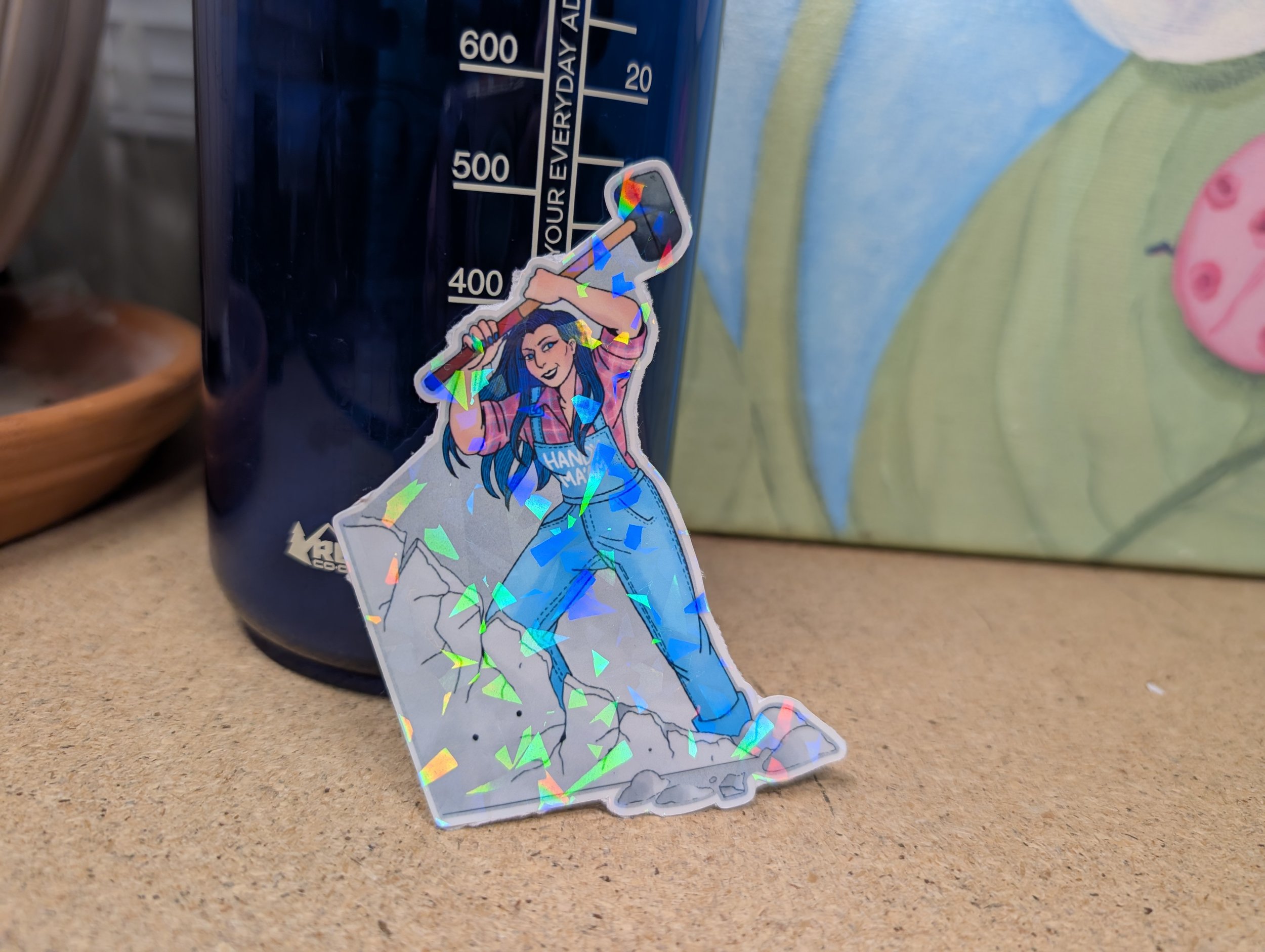 “Smashing” Sticker