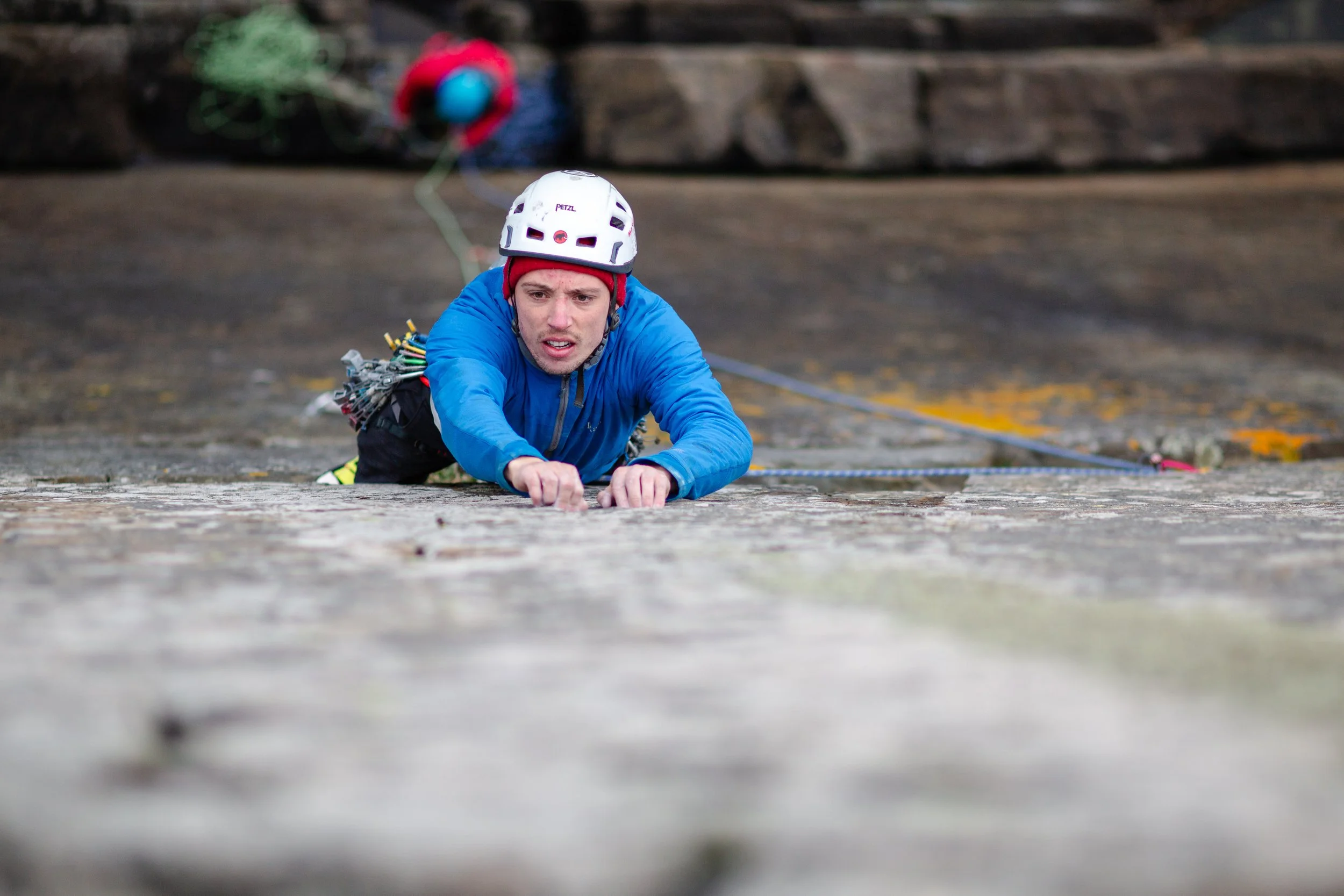 St Davids climbing