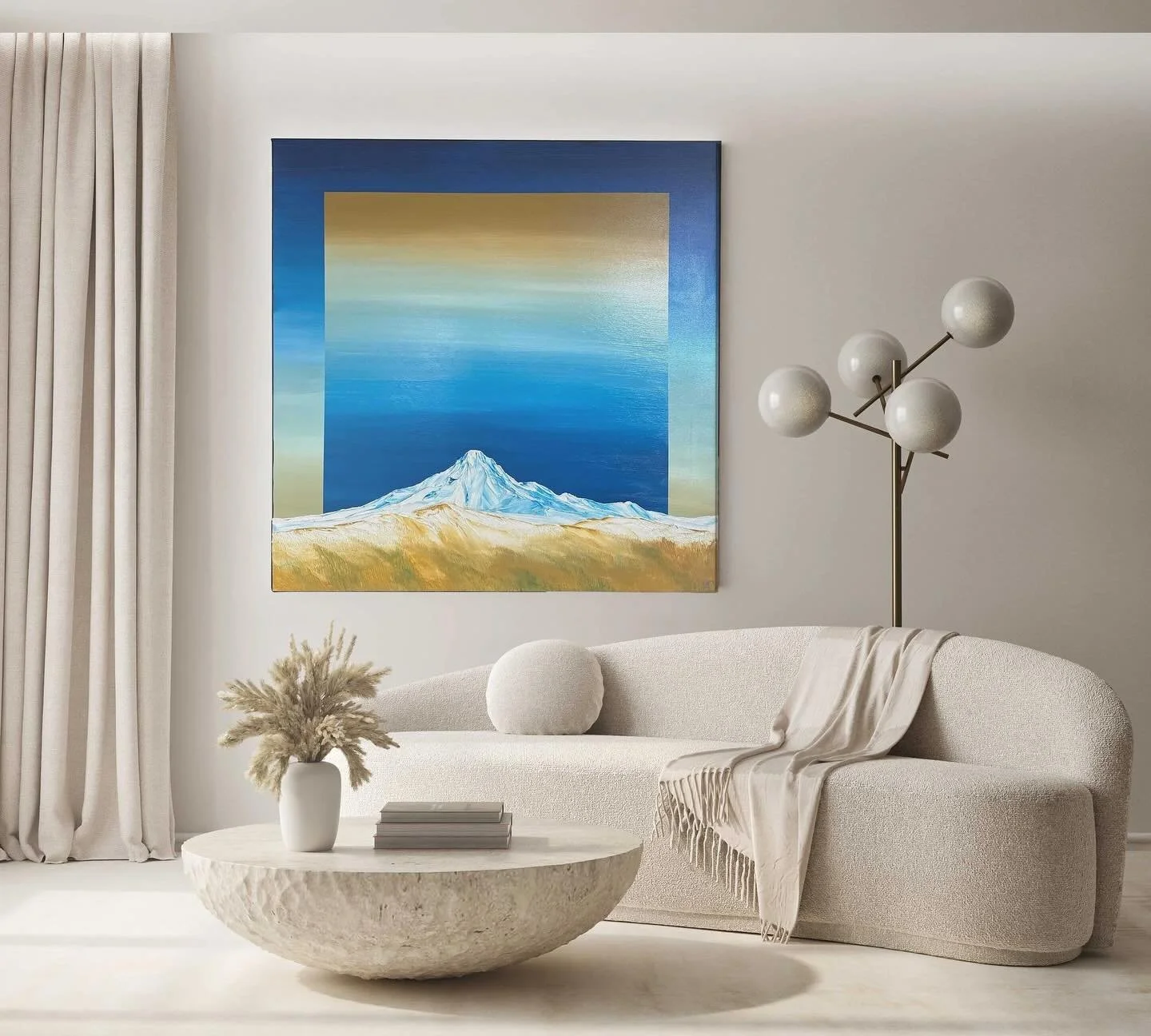 &ldquo;The sky is the ultimate companion, the grand expanse that dreams above our lives.&rdquo; -John O&rsquo;Donohue

48&rdquo;x48&rdquo; Acrylic &amp; mixed media original inspired by Glacier Peak | AVAILABLE at @nuwavegallery #pnwart