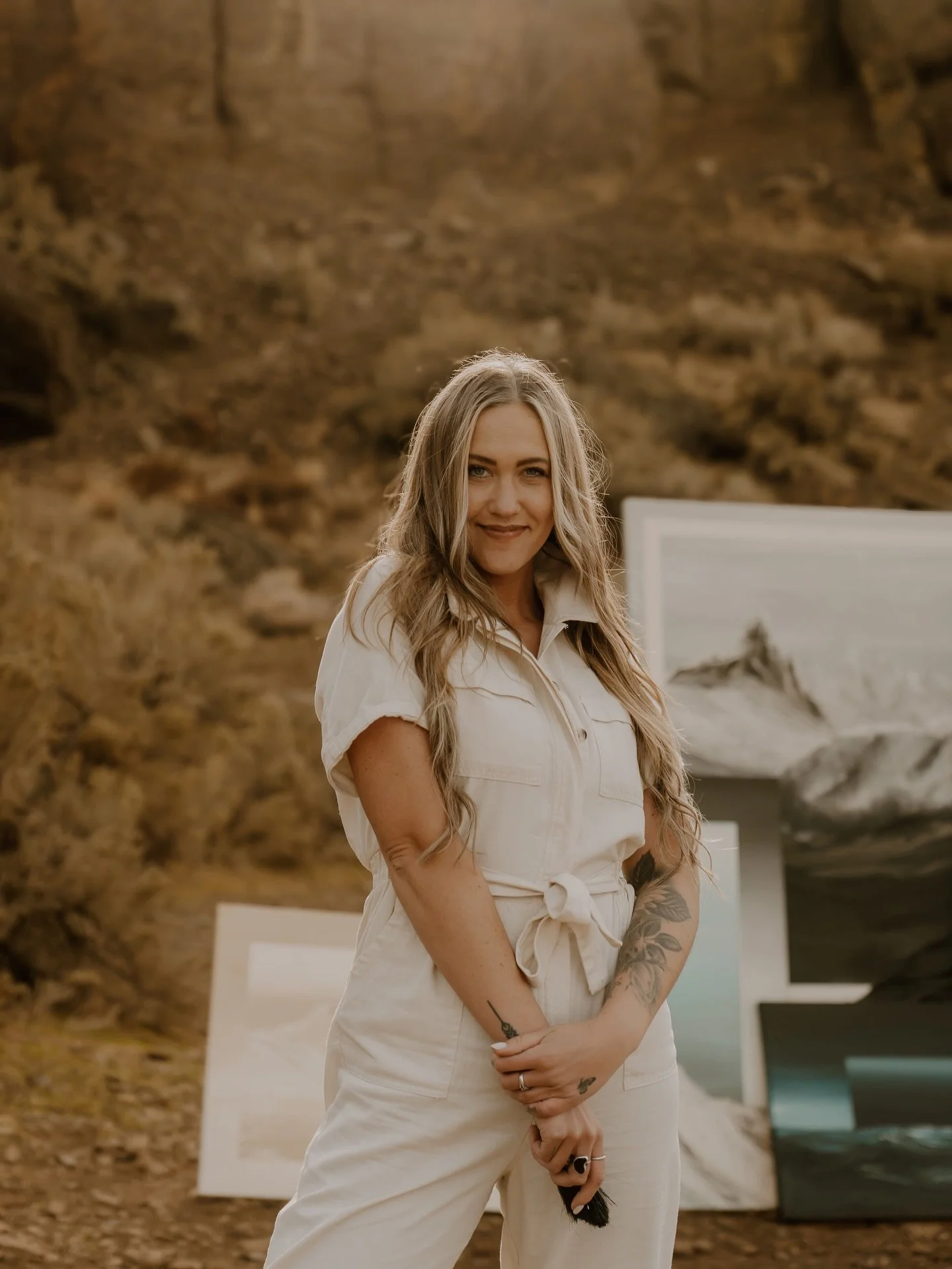 Hi, I&rsquo;m Erin.
I spend a lot of time outside because hiking, fresh air, and big views tend to untangle my thoughts. Making art is what happens after.

Nature slows me down enough to notice things, and creating is how I respond. Mountains, oceans