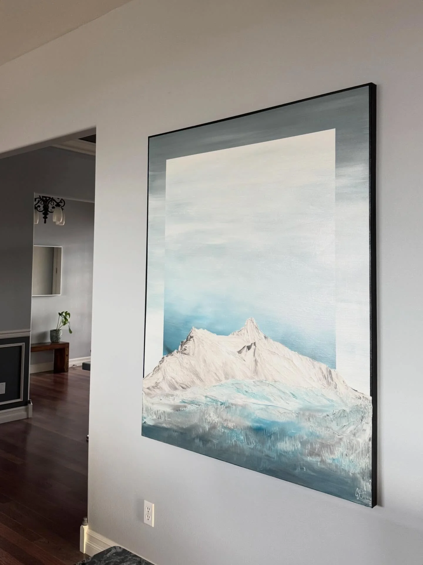 Change is bittersweet&hellip; This week&rsquo;s encouragement: seeing photos of where my art is landing! Here are a few customers who&rsquo;ve sent me photos of how they&rsquo;ve hung my art in their homes and businesses this month. 

Don&rsquo;t wai