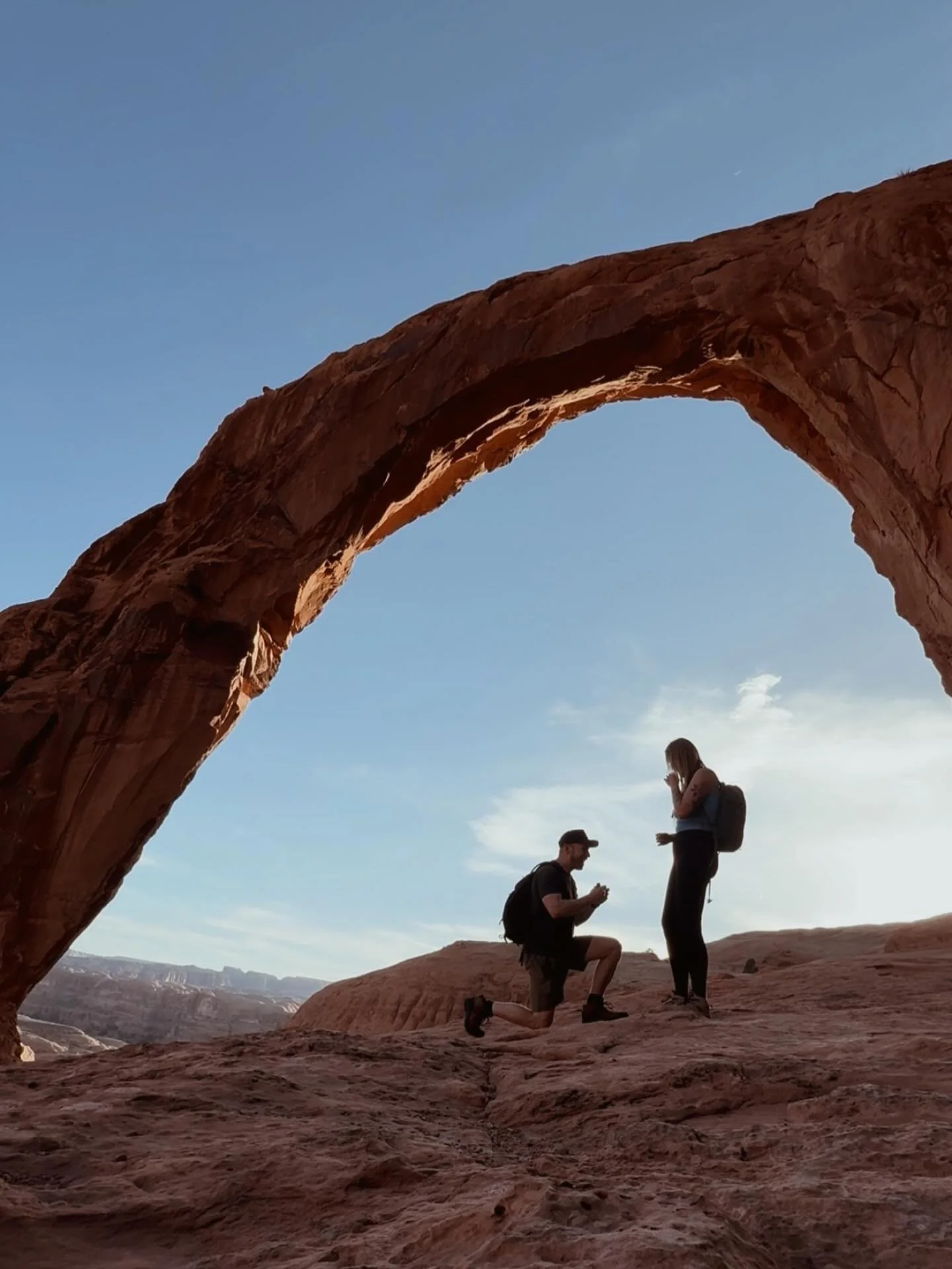 New favorite rock + forever adventure partner 🤍 @stainsandwoodgrains