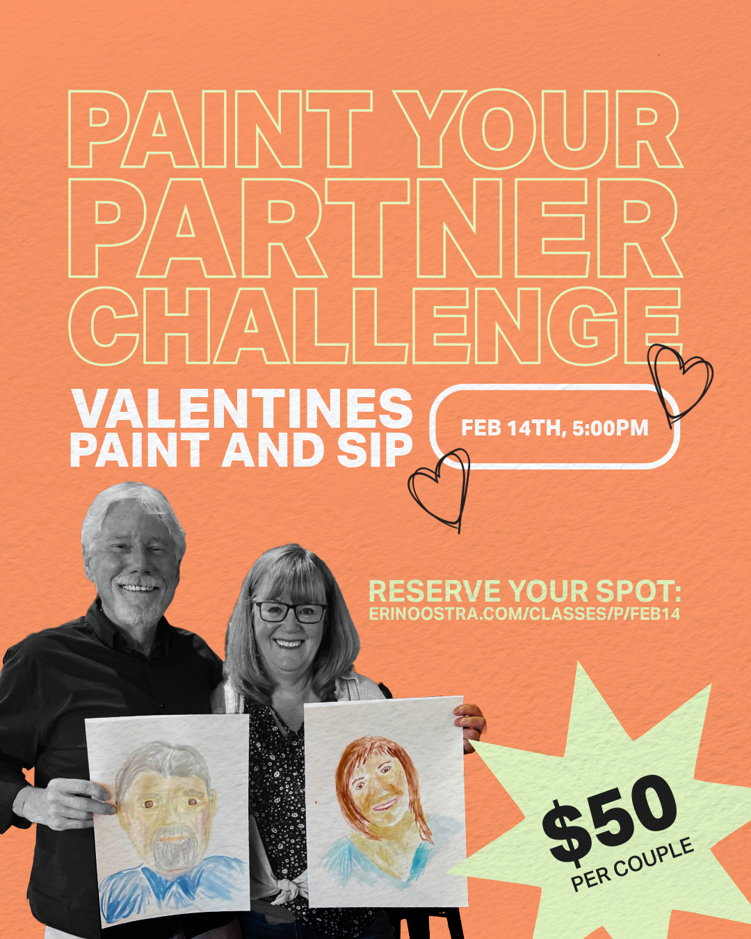 Valentines: Paint Your Partner at Nuwave/Fortuity | Feb 14th | $50 Per Couple