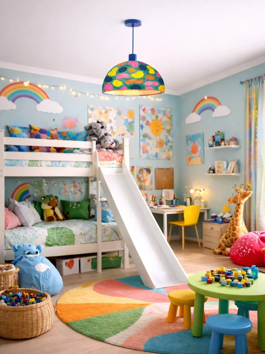 Creating this colorful lampshade for my very first kids&rsquo; nursery collection has been such a joy 🌈
It&rsquo;s still in progress, and I already can&rsquo;t wait to see the final piece come to life.
I love color&mdash;not just because it&rsquo;s 