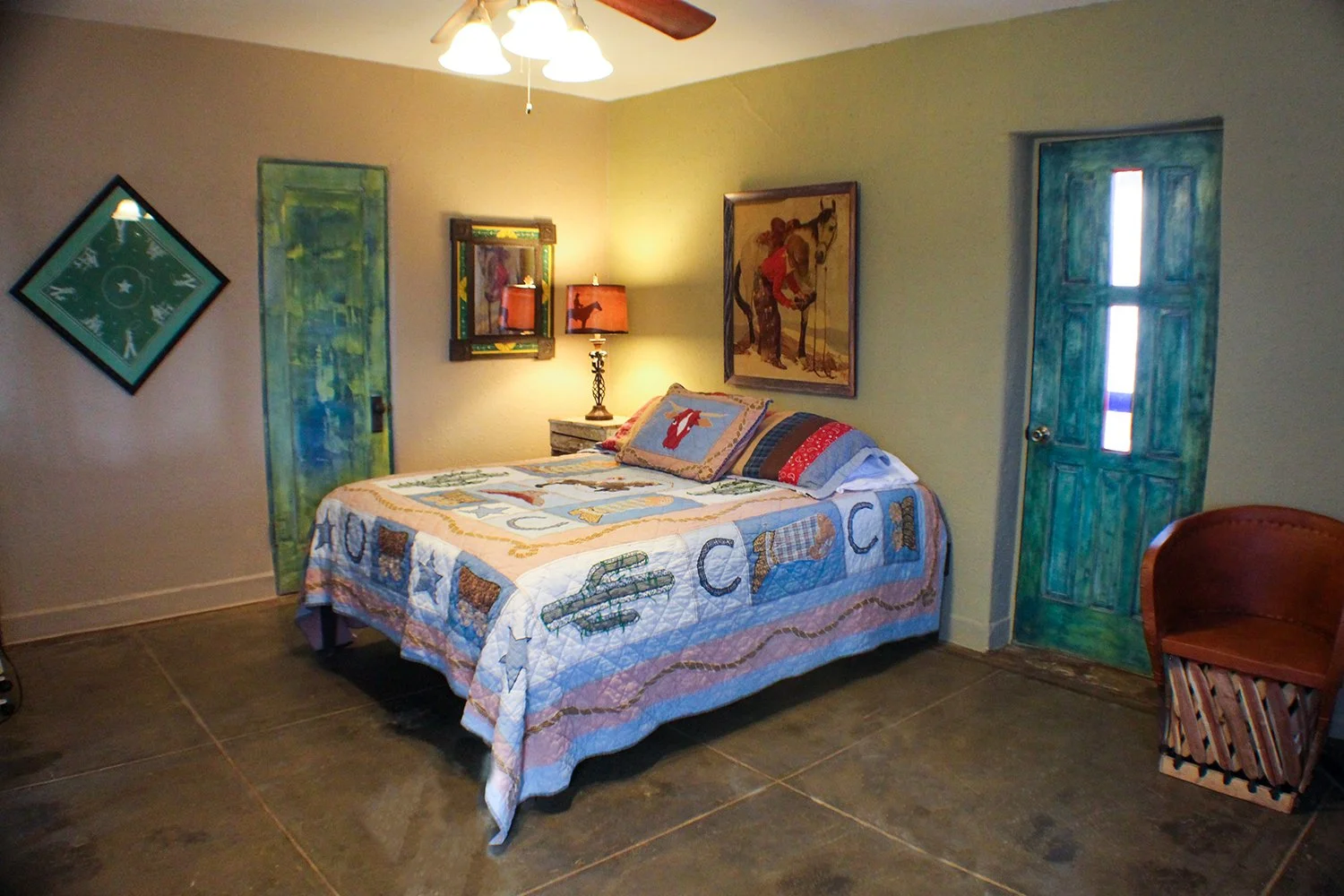 The Pancho Villa Villa at Rancho de la Osa.