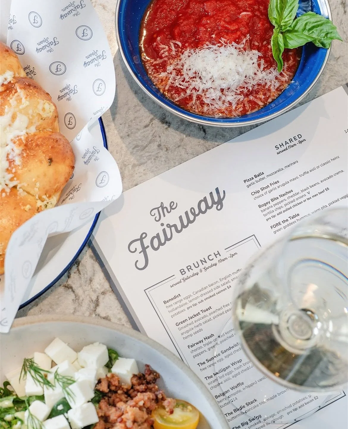 We love to see our clients take their new branding and run with it 😍✨

It was our pleasure to collaborate with the @whitetablecatering team this past spring on their new venture at @ledgeviewgolf: @the.fairway.room @the.fairway.events ⛳️

Their tale