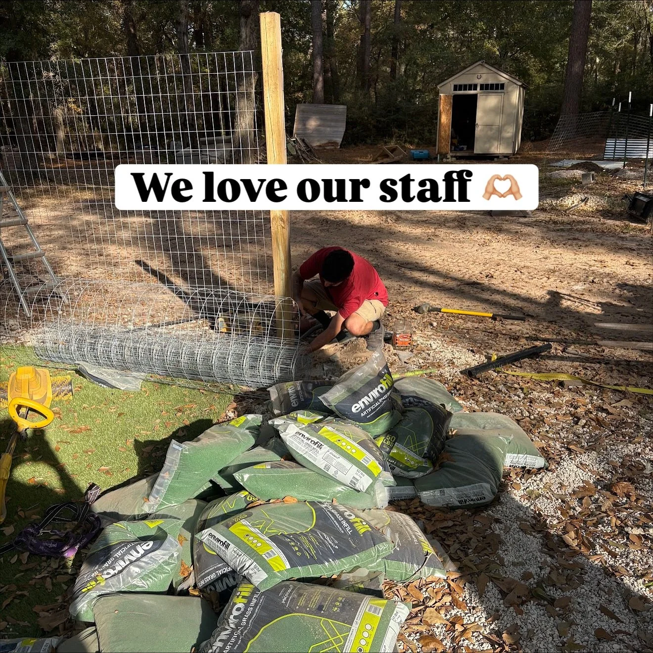New turfs have been installed on the property, with MORE playpens available for the pups to enjoy more tail waggin' room! 🐶🦴😎

That means more play time = more stimulation, less stress 😇

Huge thank you to our staff for constantly helping with ch