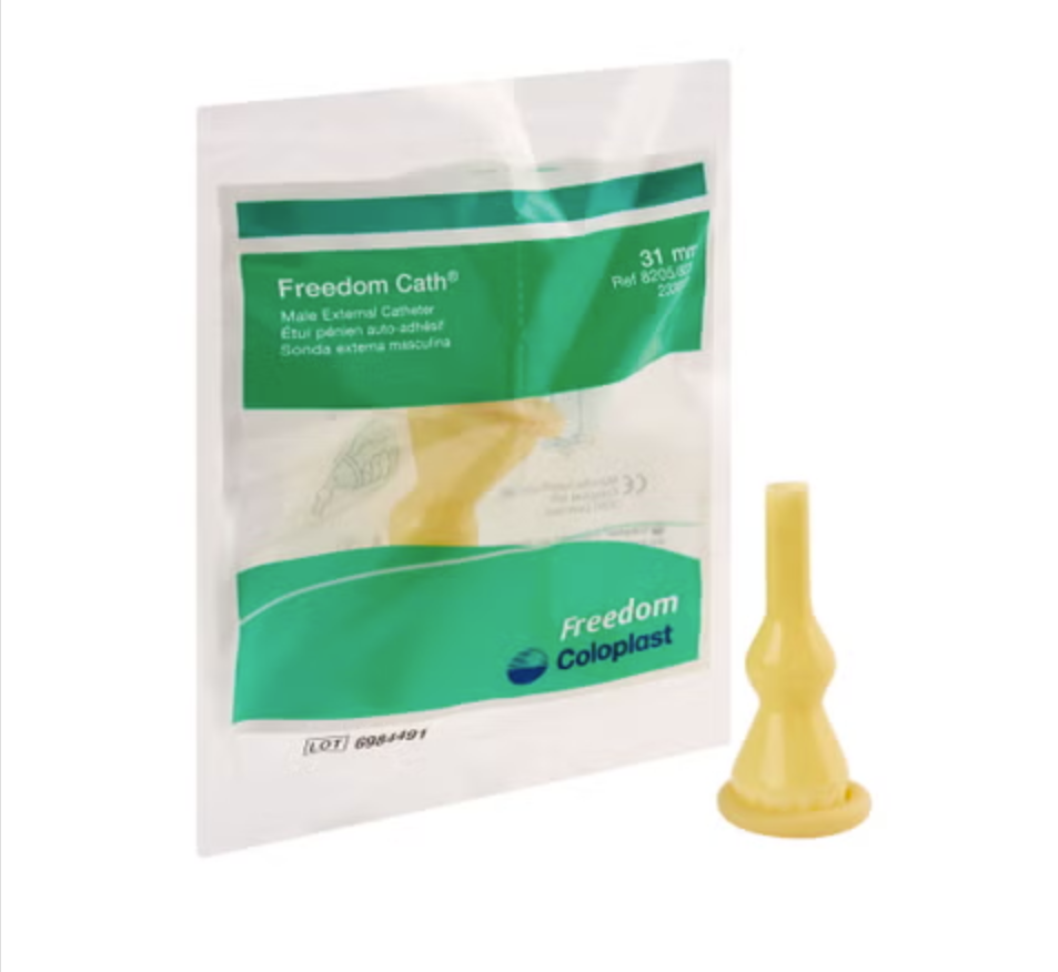 Male External Catheter Freedom® Cath Self-Adhesive Seal Latex Intermediate