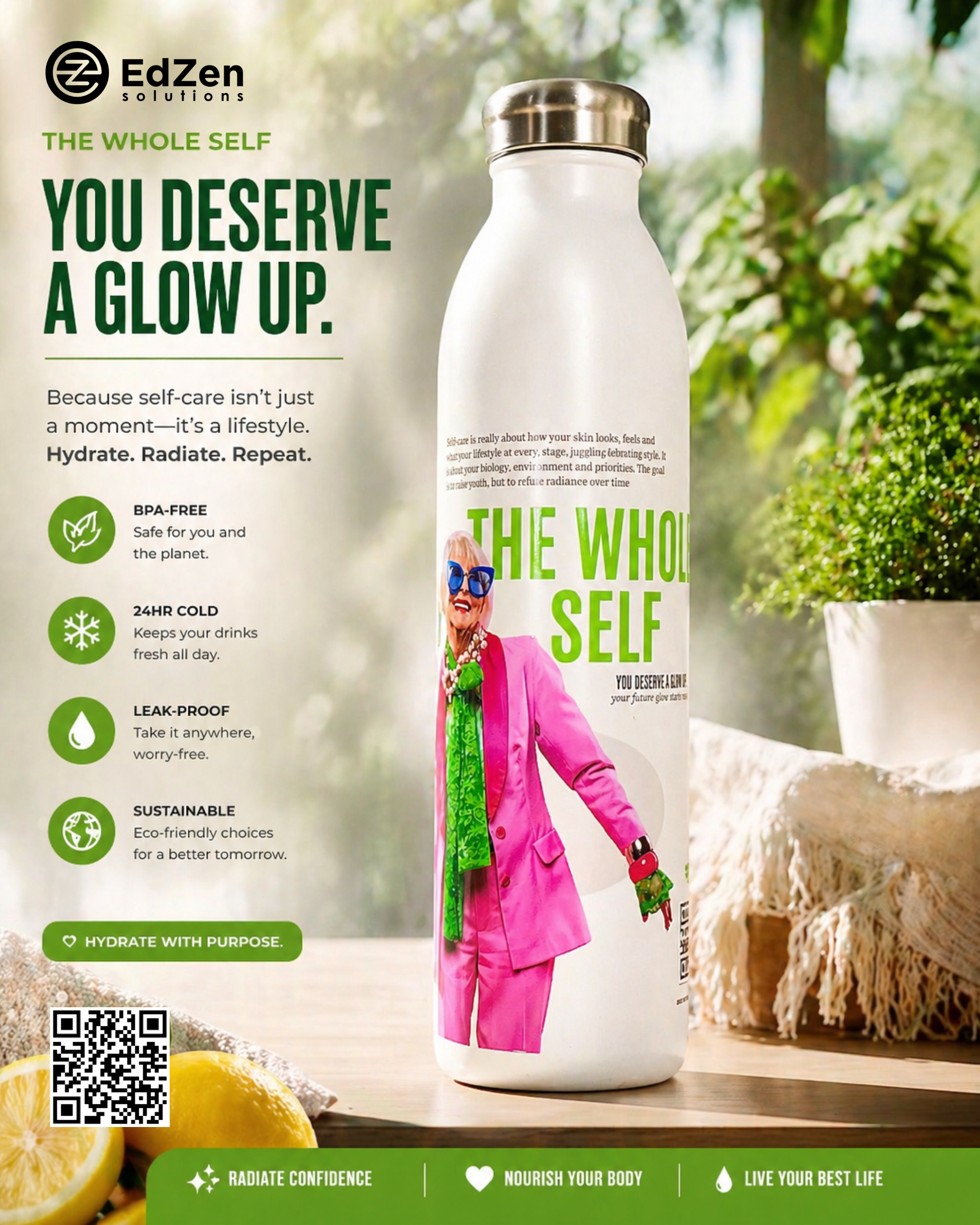 The Whole Self Water Bottle