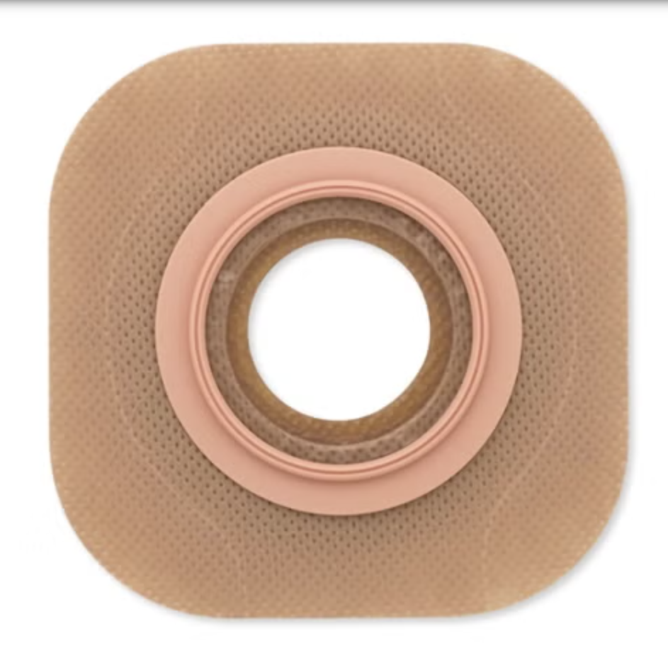 Ostomy Barrier FlexTend™ Trim to Fit, Extended Wear Without Tape 70 mm Flange Blue Code System Hydrocolloid Up to 2-1/4 Inch Opening