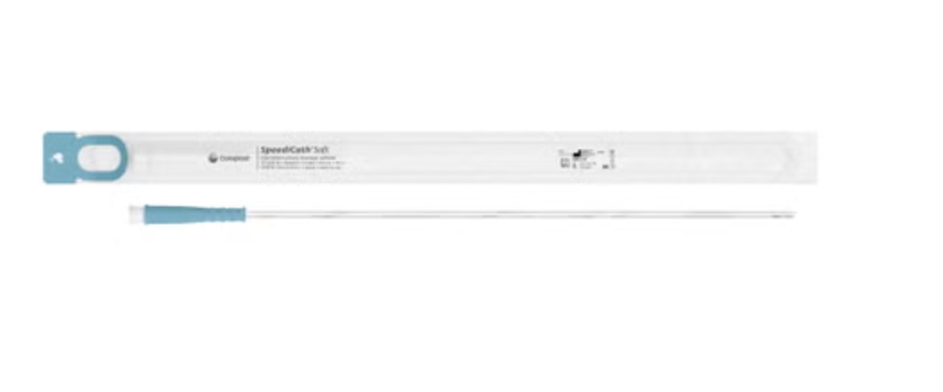Urethral Catheter SpeediCath® Soft Straight Tip Hydrophilic Coated Plastic 14 Fr. 13 Inch Length