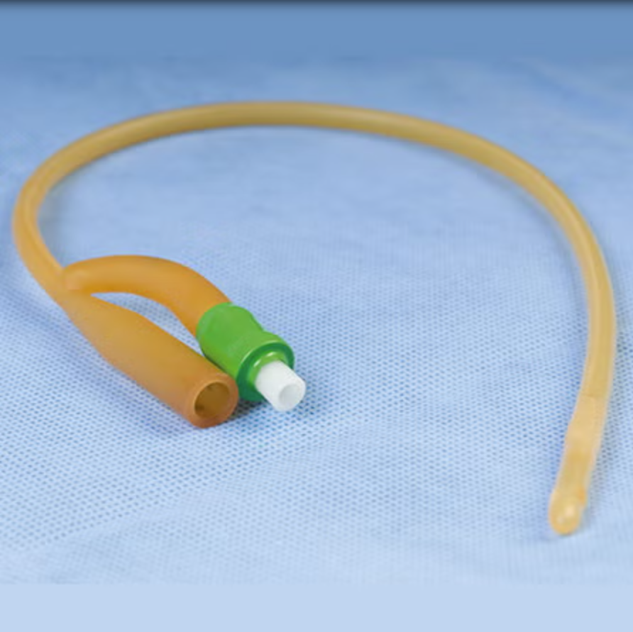 Foley Catheter AMSure® 2-Way Standard Tip 30 cc Balloon 30 Fr. Silicone Coated Latex