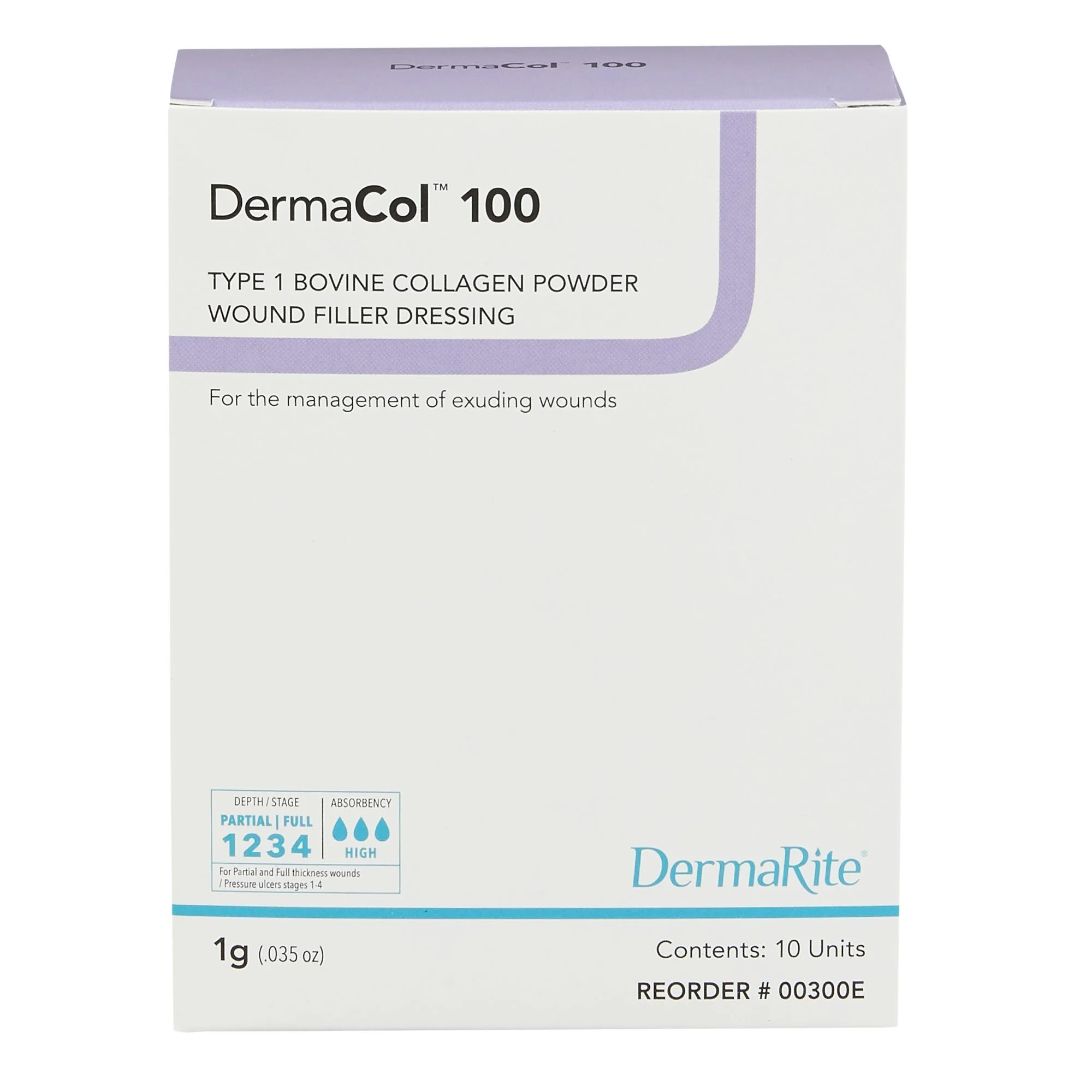 Collagen Powder DermaCol™ 100 Sterile 1 Gram