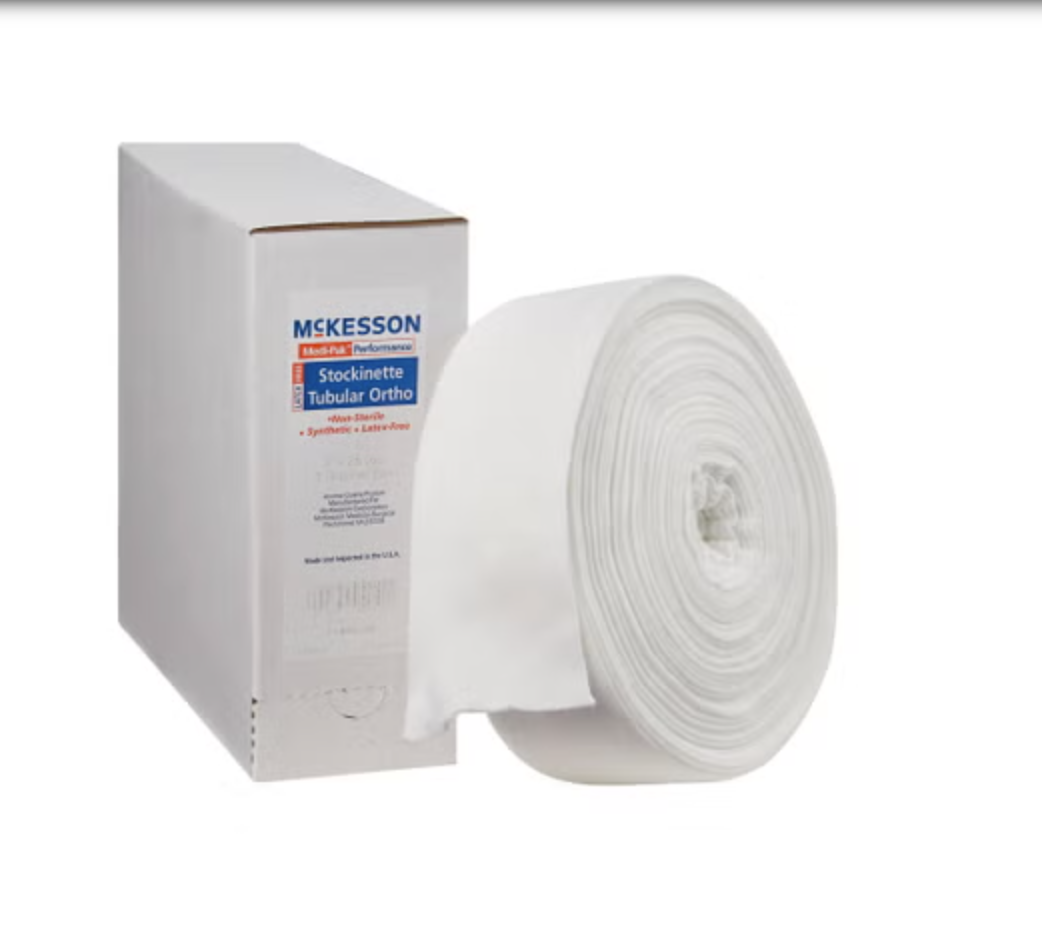 Stockinette Tubular McKesson 3 Inch X 25 Yard Polyester NonSterile