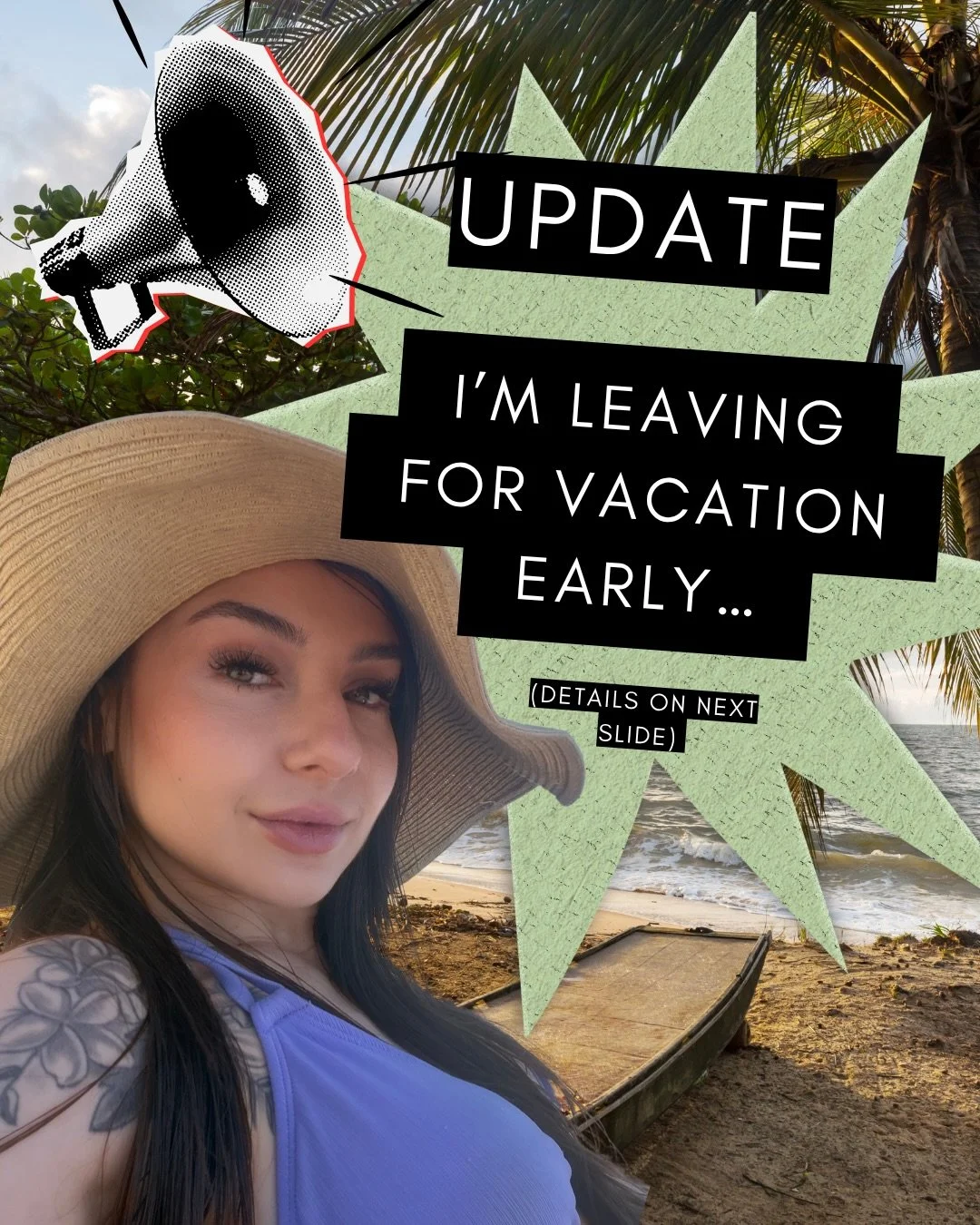 Ok ok fine&hellip; I&rsquo;m not leaving QUITE yet. ✈️ but if this gave you a jump scare, it&rsquo;s probably because you haven&rsquo;t booked your appointment yet for April or May and APPOINTMENTS ARE FILLING UP FAST! 

I will be fitting everyone in