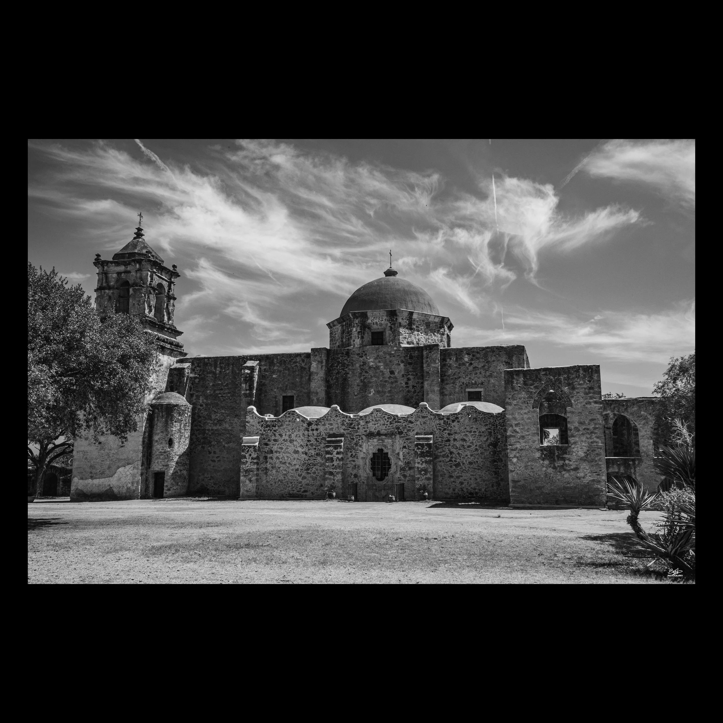 Mission San José B&W