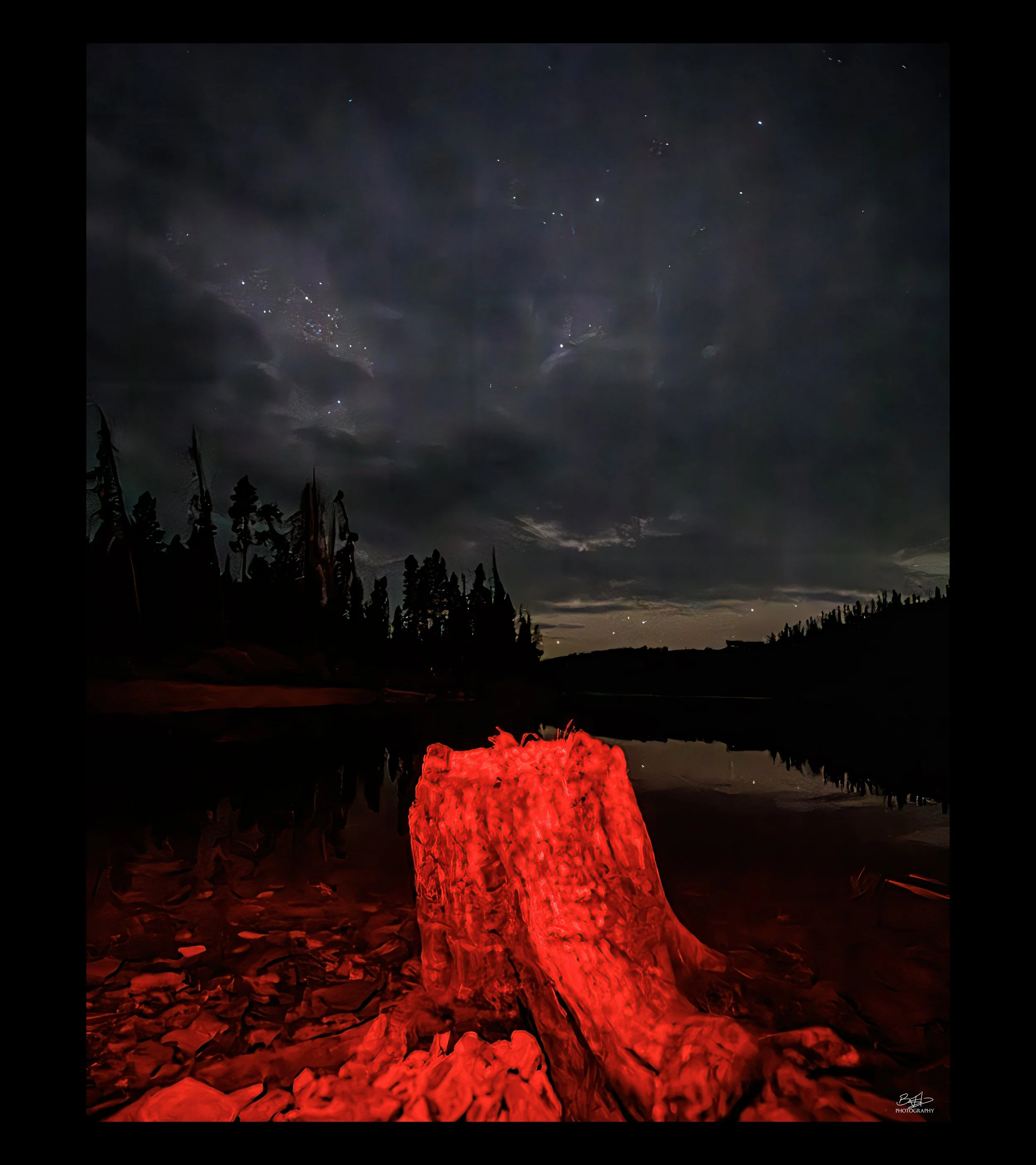 Red Stump and Stars