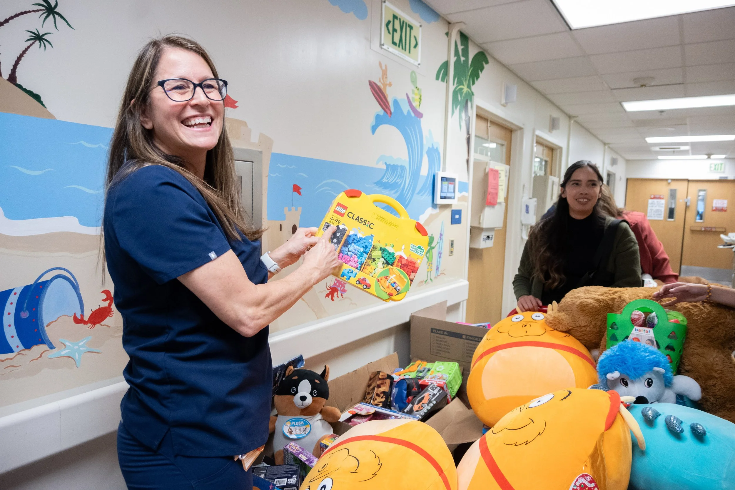 Highland Fairview Donates Toys, Diaper Bags 