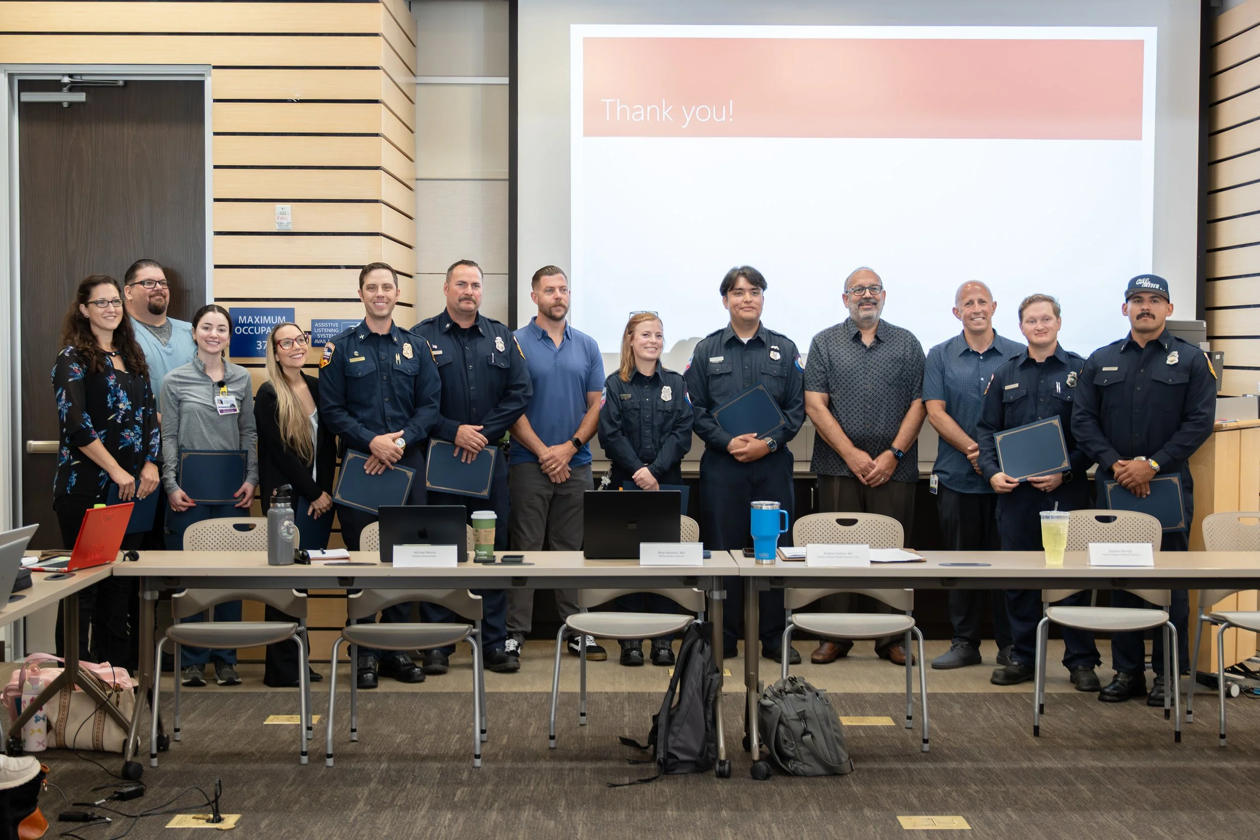 RUHS EMS Team Members Recognized for Helping Save 2-Year-Old