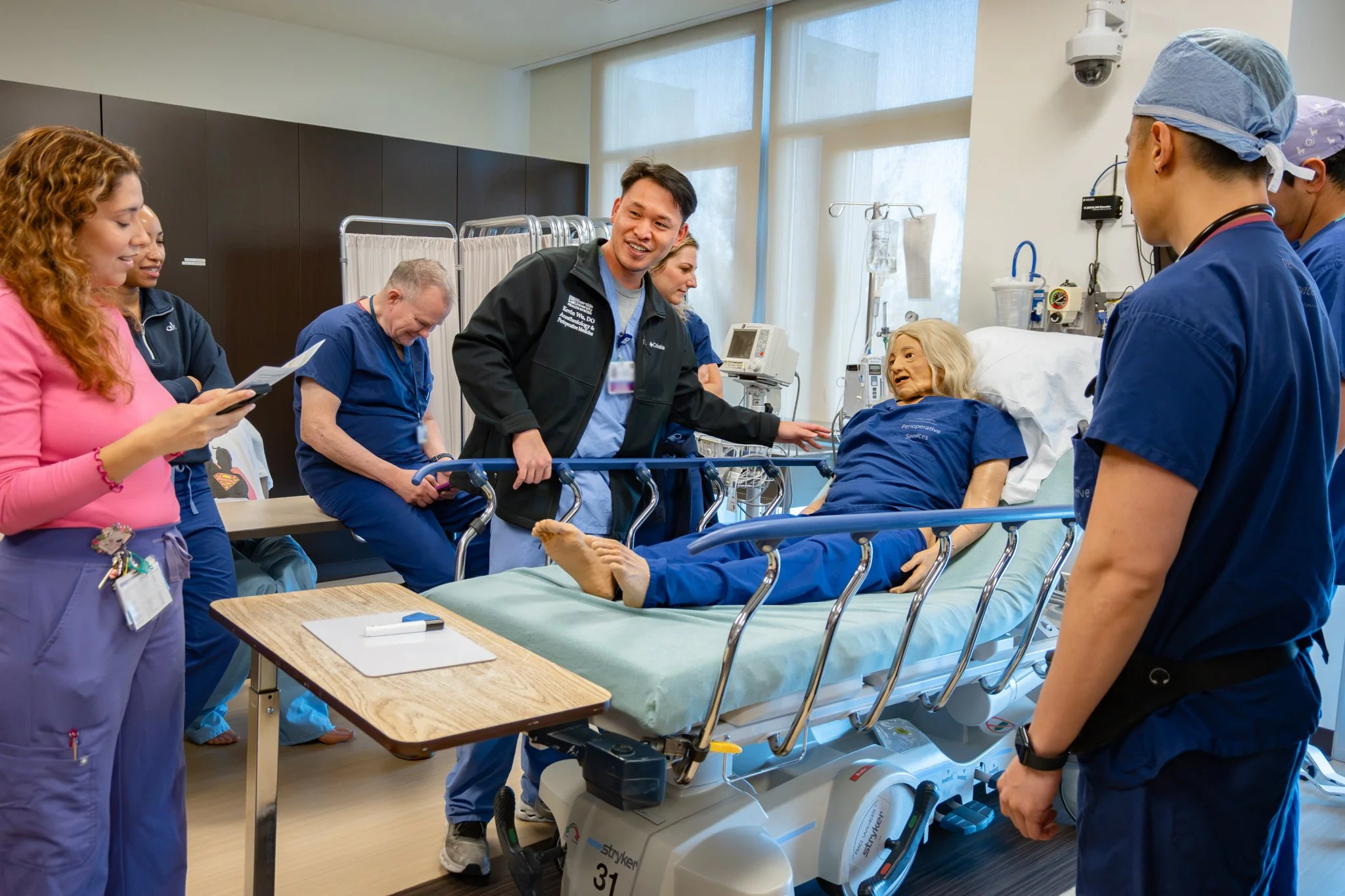 Drill Lets Nurses, Residents Practice Lifesaving Skills 