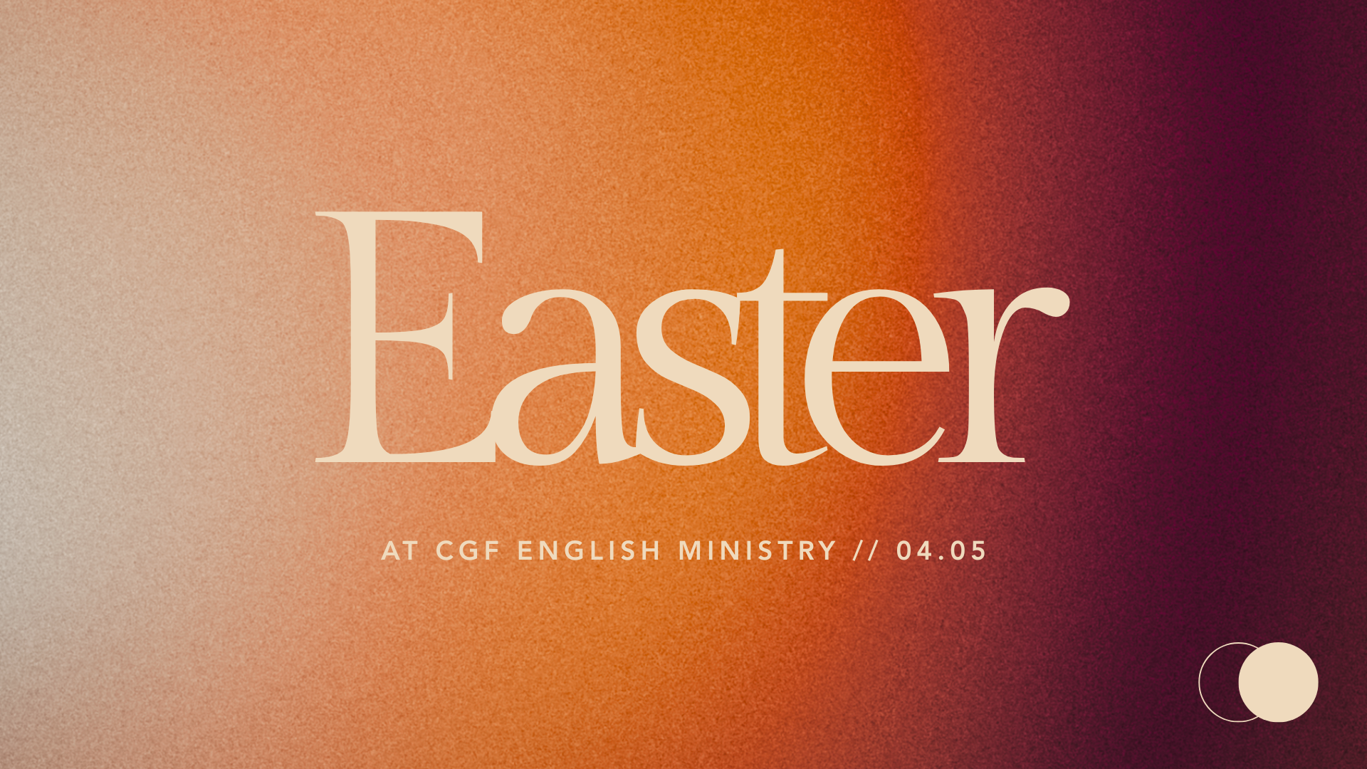 Easter Sunday &amp; Baptism