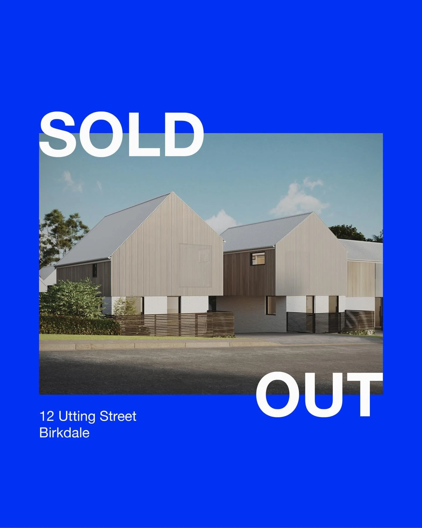 12 Utting Street, Birkdale 📍

SOLD OUT

15 stunning 2 &amp; 3 bedroom homes, architecturally designed, sold off the plans. Congratulations to our lucky buyers who secured a home in this prime location! 🏡

Missed out? Register your interest for our 