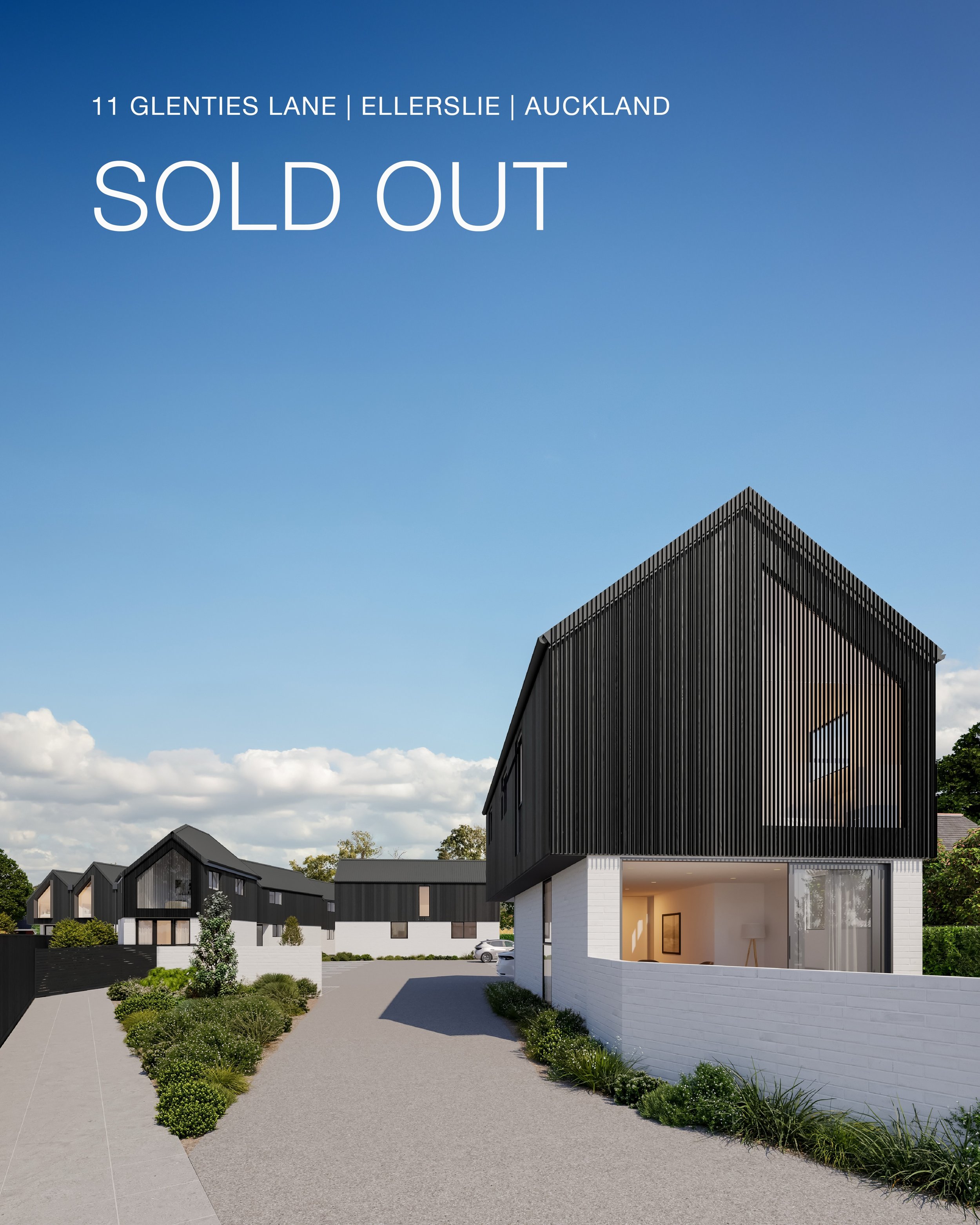 11 Glenties Lane, Ellerslie 📍

SOLD OUT 

19 homes sold unconditionally before foundations were poured. 

Congratulations to all our buyers. 🍾

Keen to secure a home in one of our upcoming developments? Head to our website for more details.