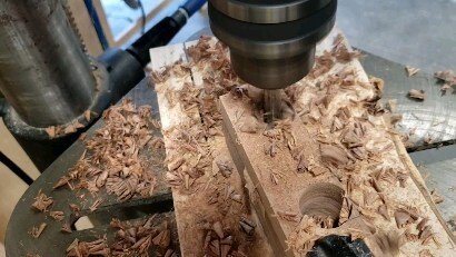 For once, things went according to the plan. Turns out the plan was the problem 🙄

Can't become a problem solver without being a problem creator first, amirite? 🤣

#imtheproblemitsme 
#woodworking 
#drillpress 
#smallbusiness