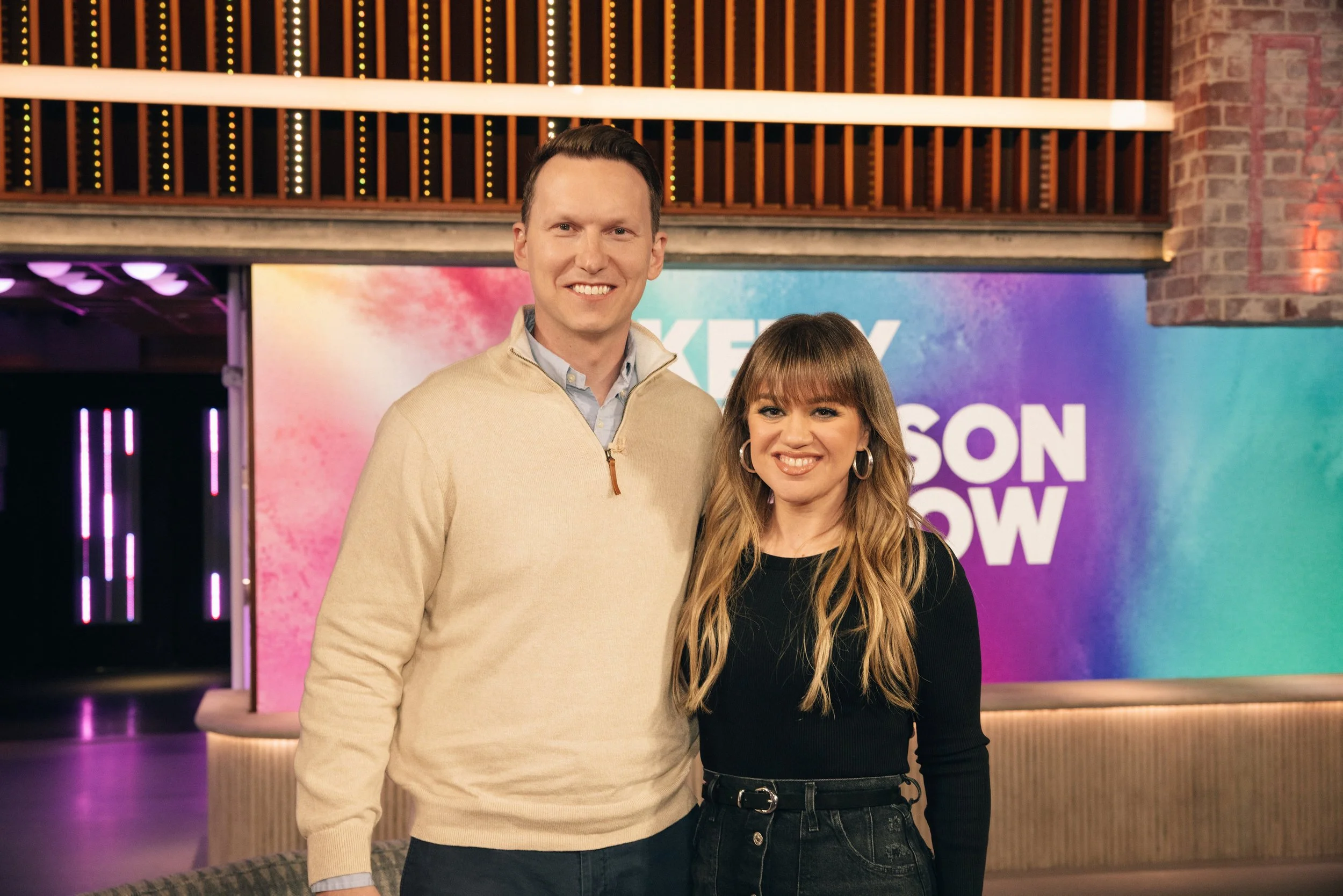 Richard Casper on Kelly Clarkson show