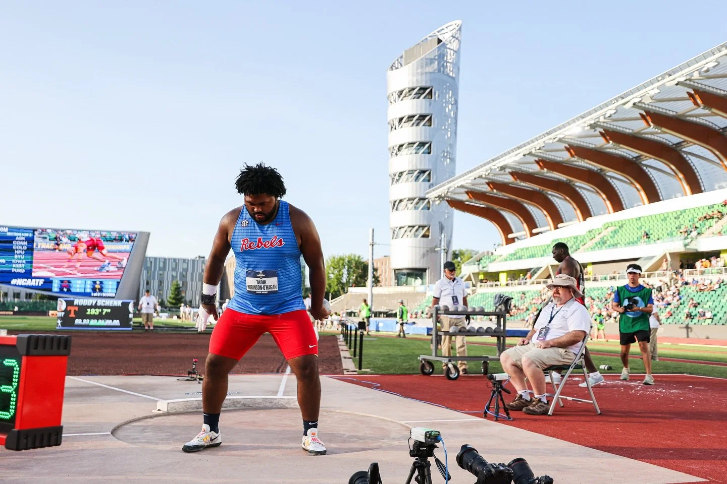 day 1 of national championships in eugene 🏆