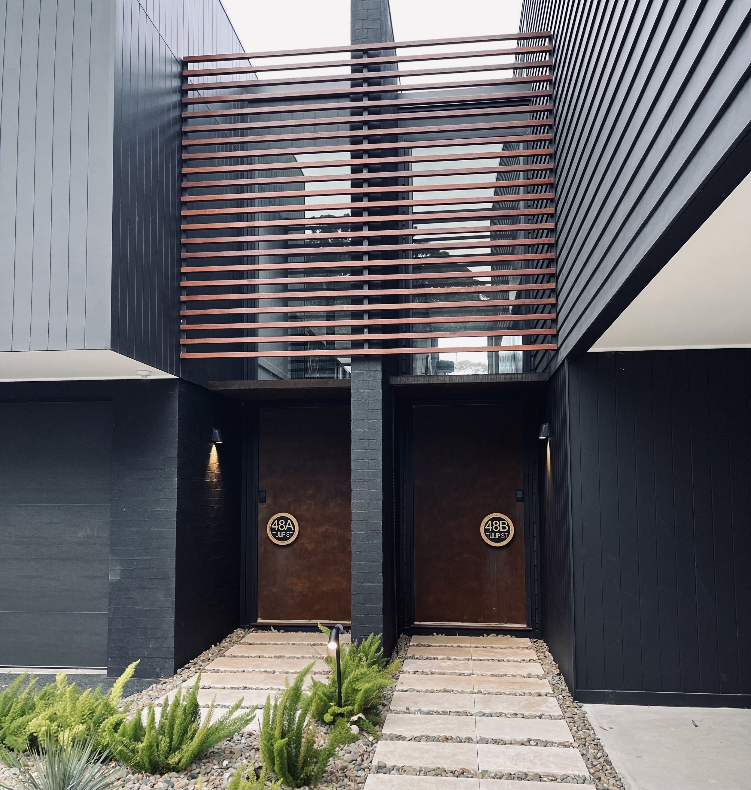 Big welcoming doors to your luxury space