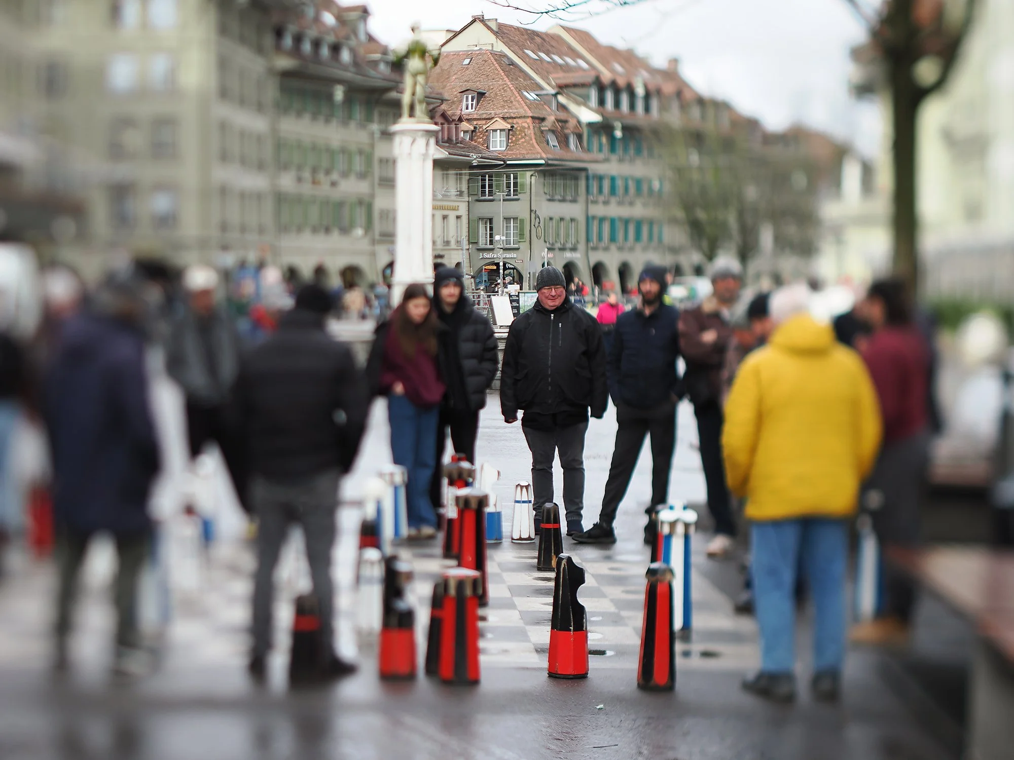 BERN IN THE RAIN
