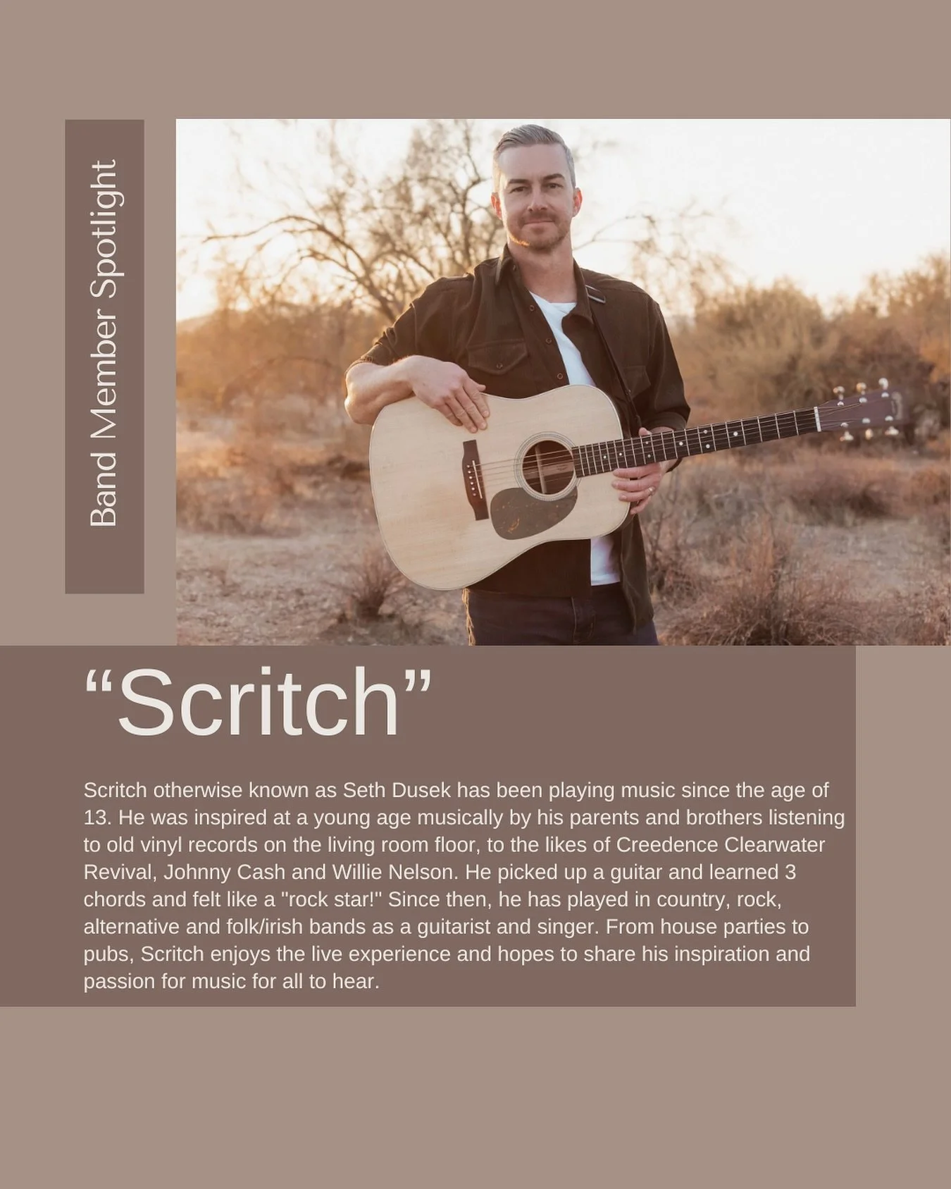 Spotlight&rsquo;s on Seth &mdash; the voice behind The McHael&rsquo;s and the guy who can get any crowd singing along. Raise your glass to the man on the mic! 🎤 🍺