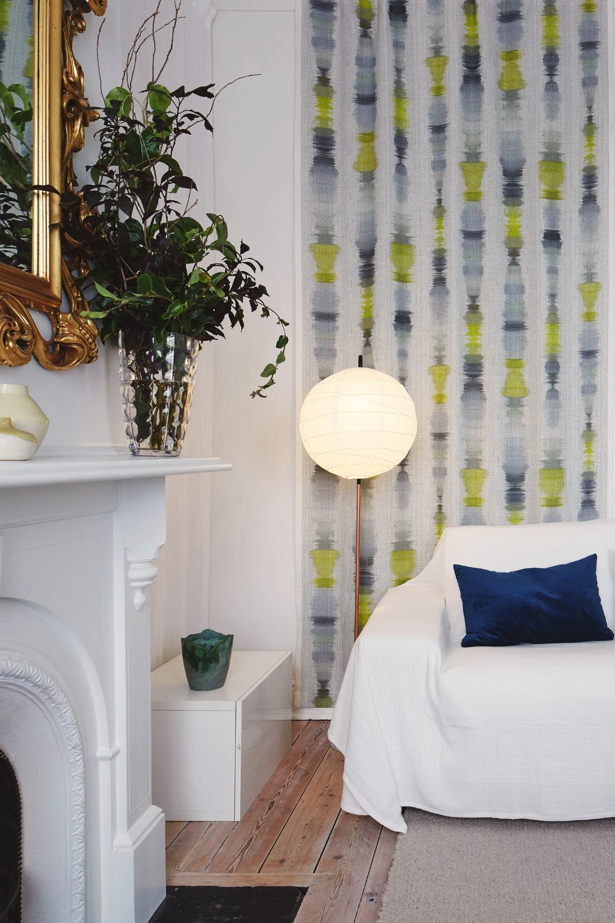 Creative Australian vacation rental interior with bold artwork, relaxed styling and vintage-inspired furnishings.