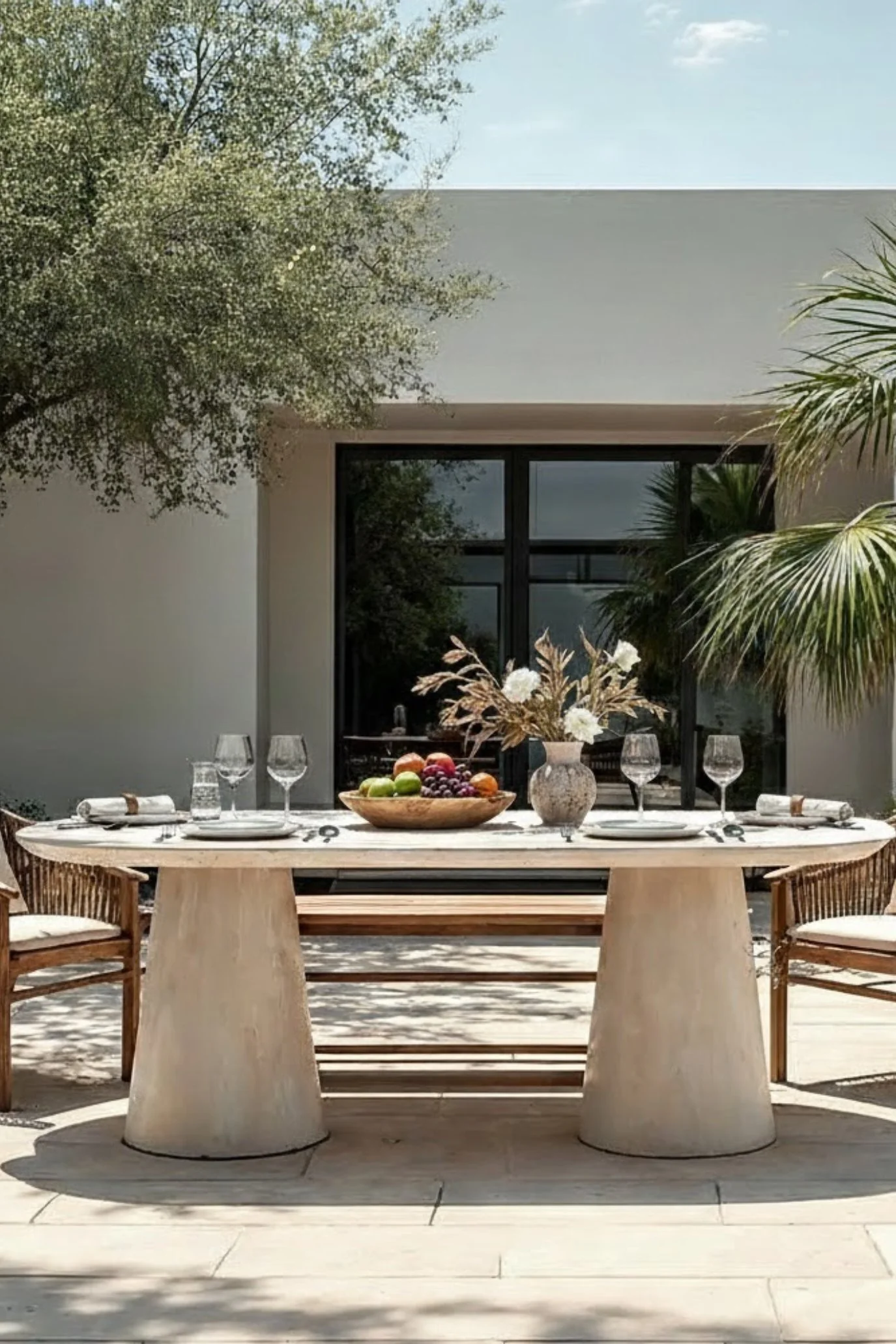 Outdoor Table Ideas: beautiful tablescapes and stylish outdoor dining sets