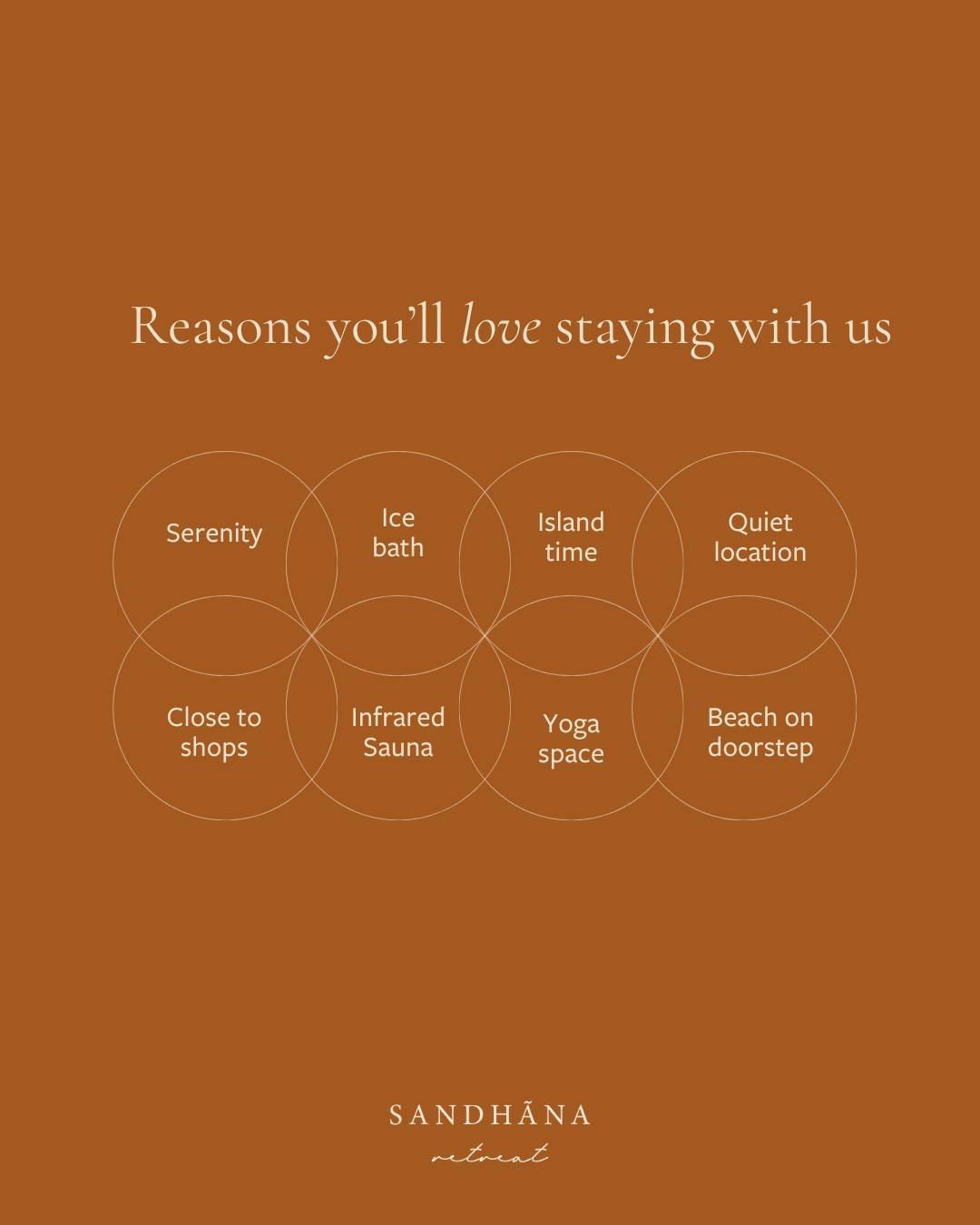 Let us count the ways ❤️

Whether you come for a yoga session, stay for a day retreat, or book accomodation for the weekend or longer, we hope you love it as much as we do. 

We can't wait to see you soon!
Book online now. 

#waihekeaccommodation #we