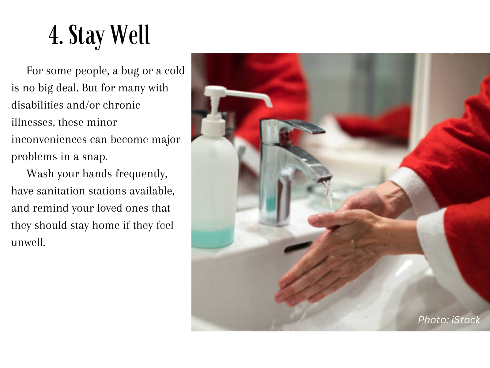 4. Stay Well
