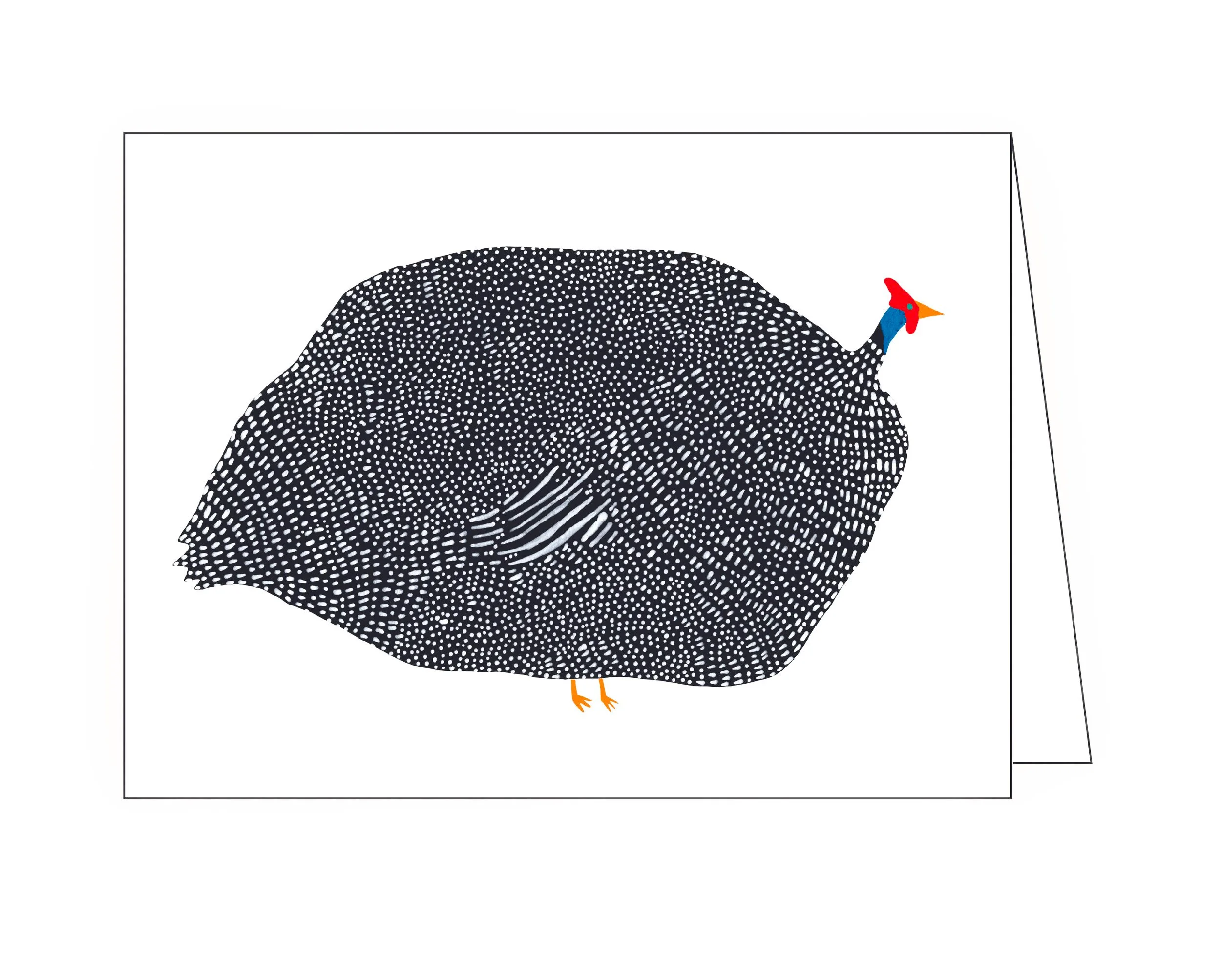 Guineafowl Greeting Card